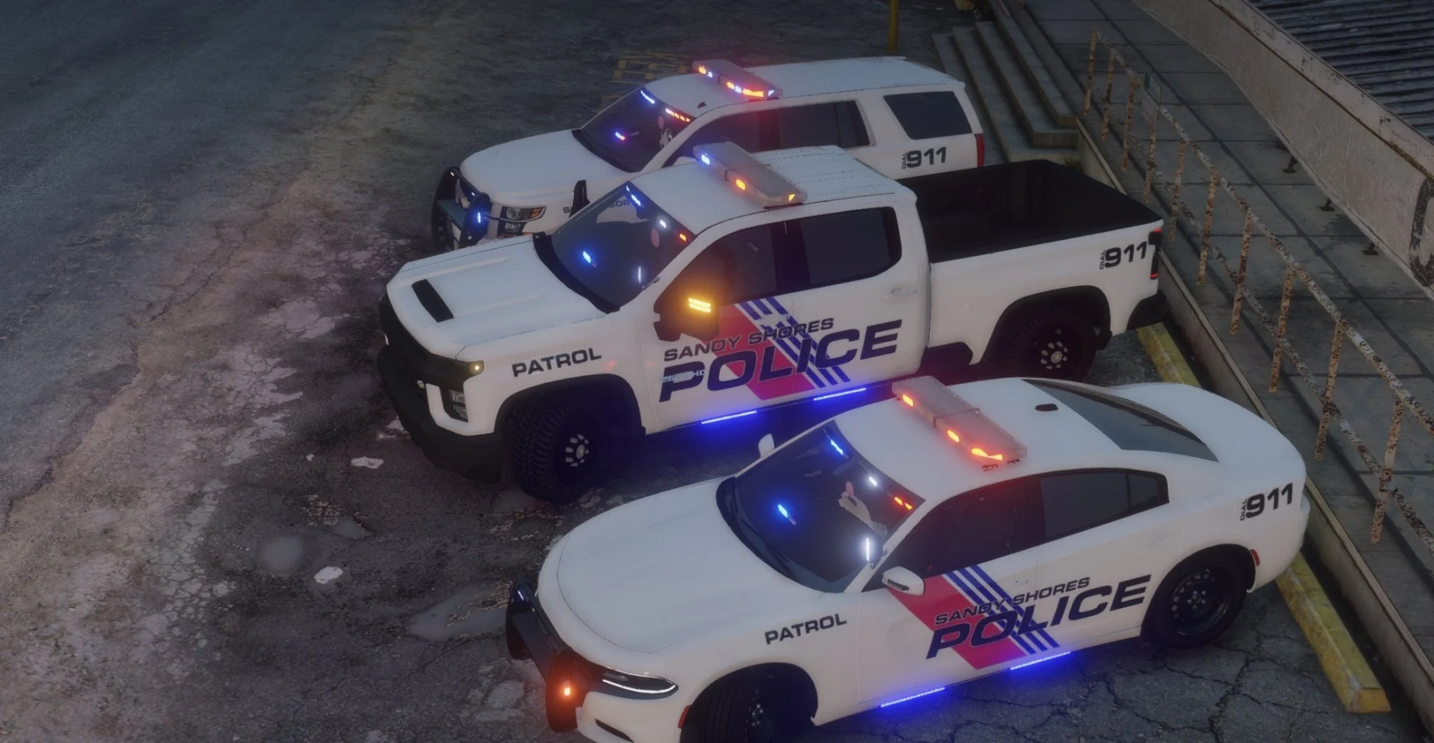 Sandy Shores Police Car Pack | 3 Cars - Image 7