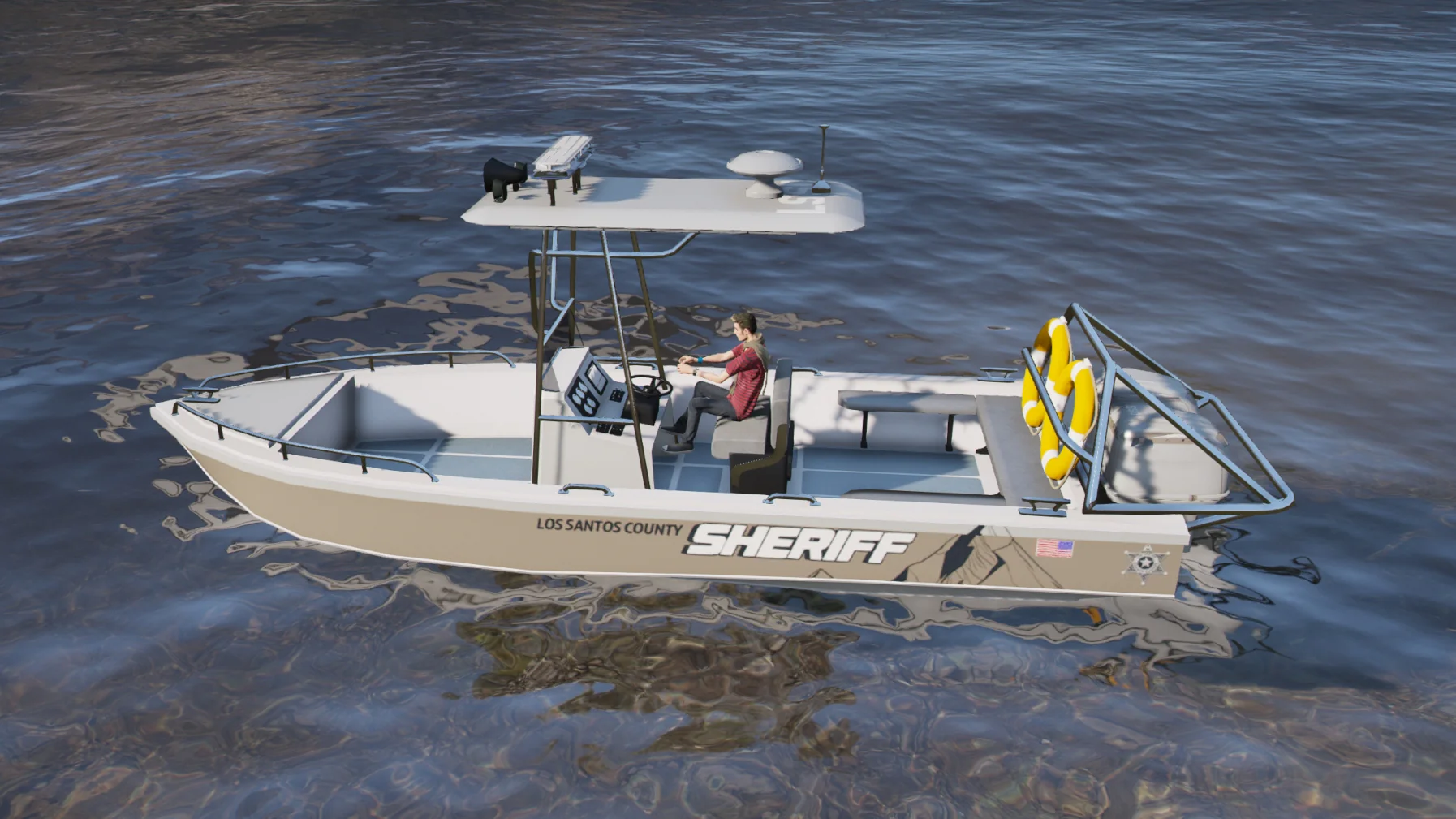 Sheriff Boat | Template - Image 3