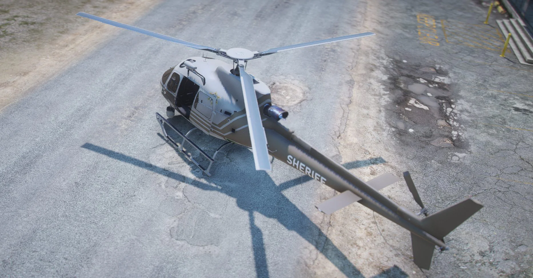 Sheriff Helicopter | Template - Image 3