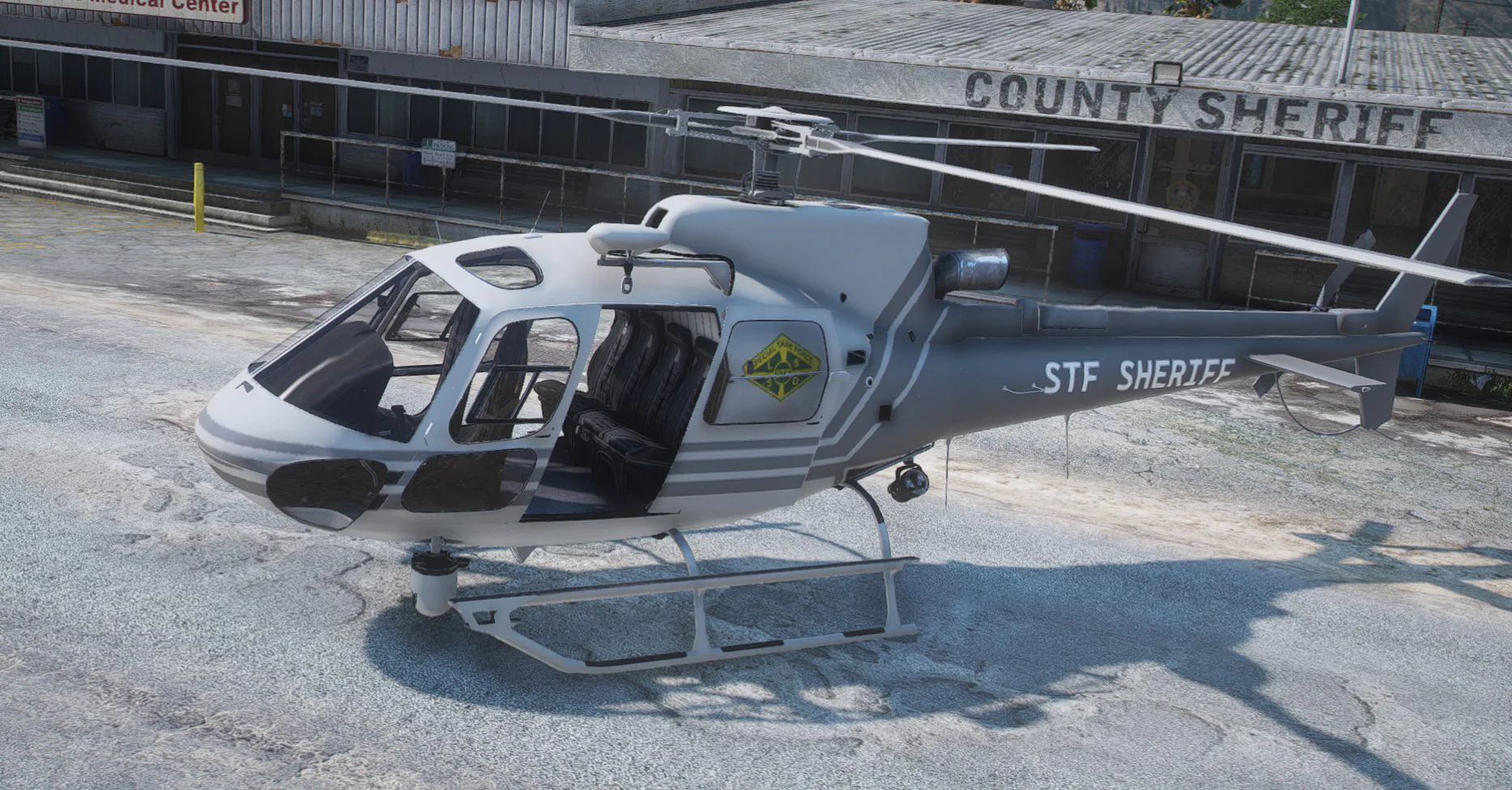 Sheriff Helicopter | Template - Image 5