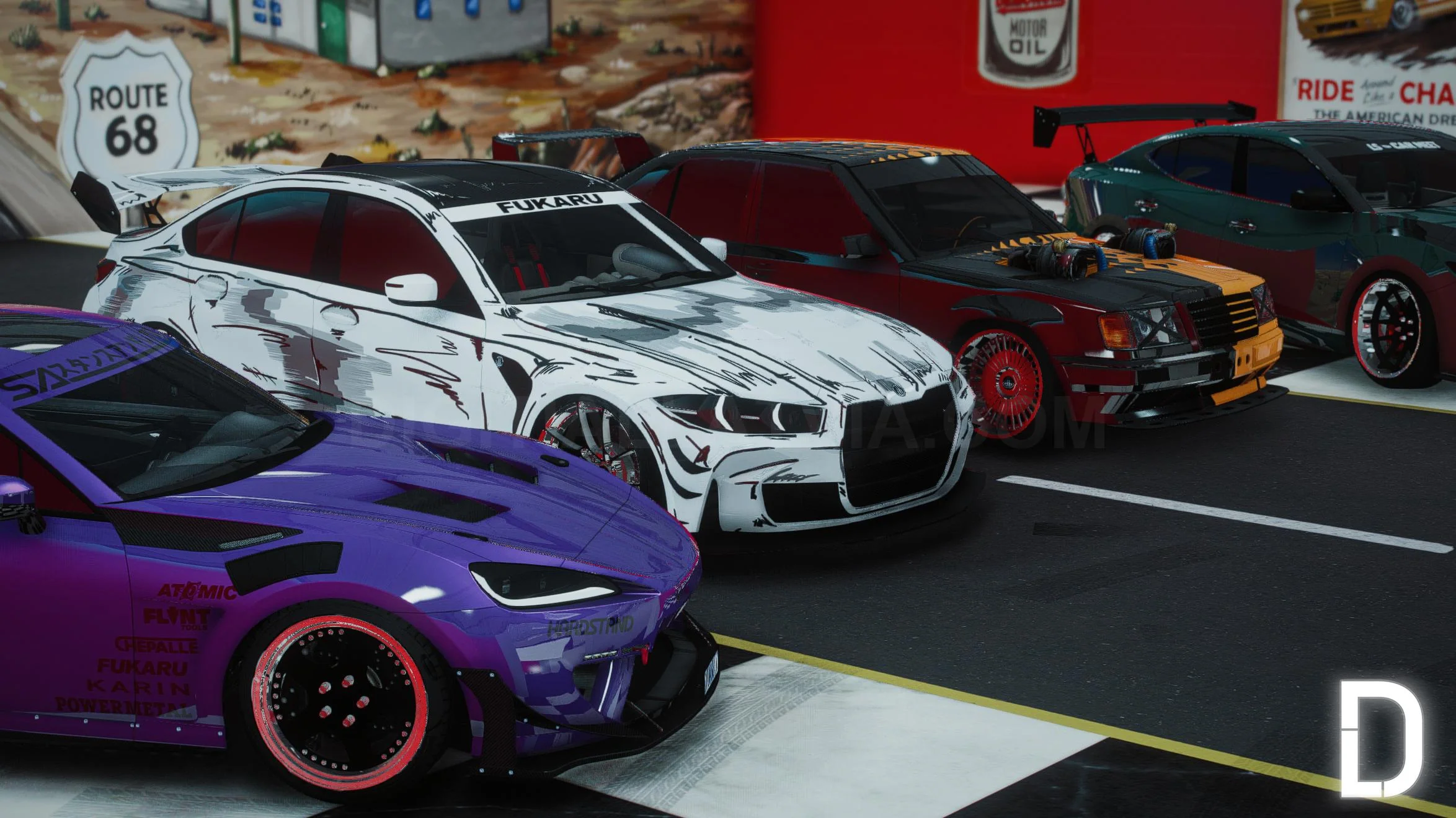Stanced Vanilla Car Pack | 5 Vehicles | Templates - Image 2