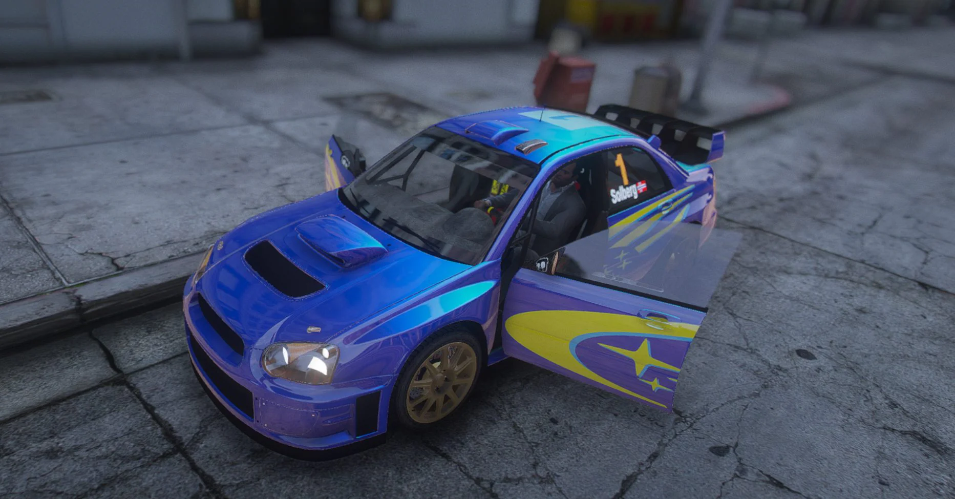 Subaru Impreza WRC | Debadged | Template - Image 3