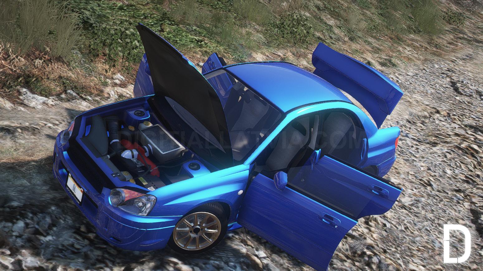Subaru Impreza WRX STI 2004 | Debadged | Tuning | Template - Image 3