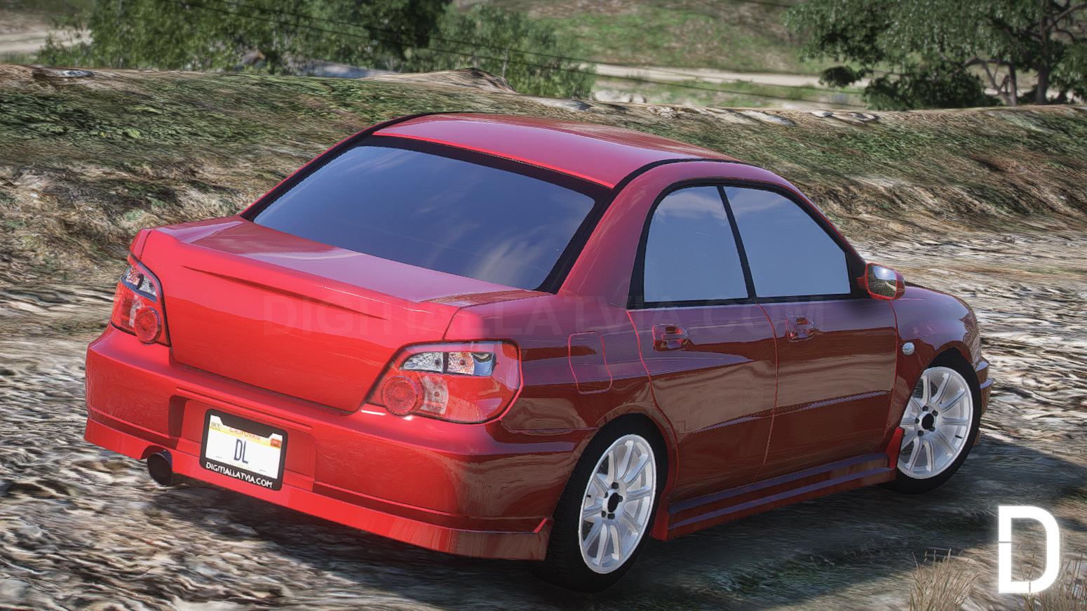 Subaru Impreza WRX STI 2004 | Debadged | Tuning | Template - Image 5