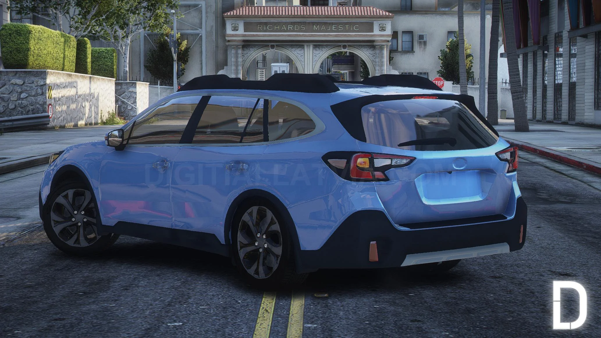 Subaru Outback 2020 | Debadged | Template - Image 5