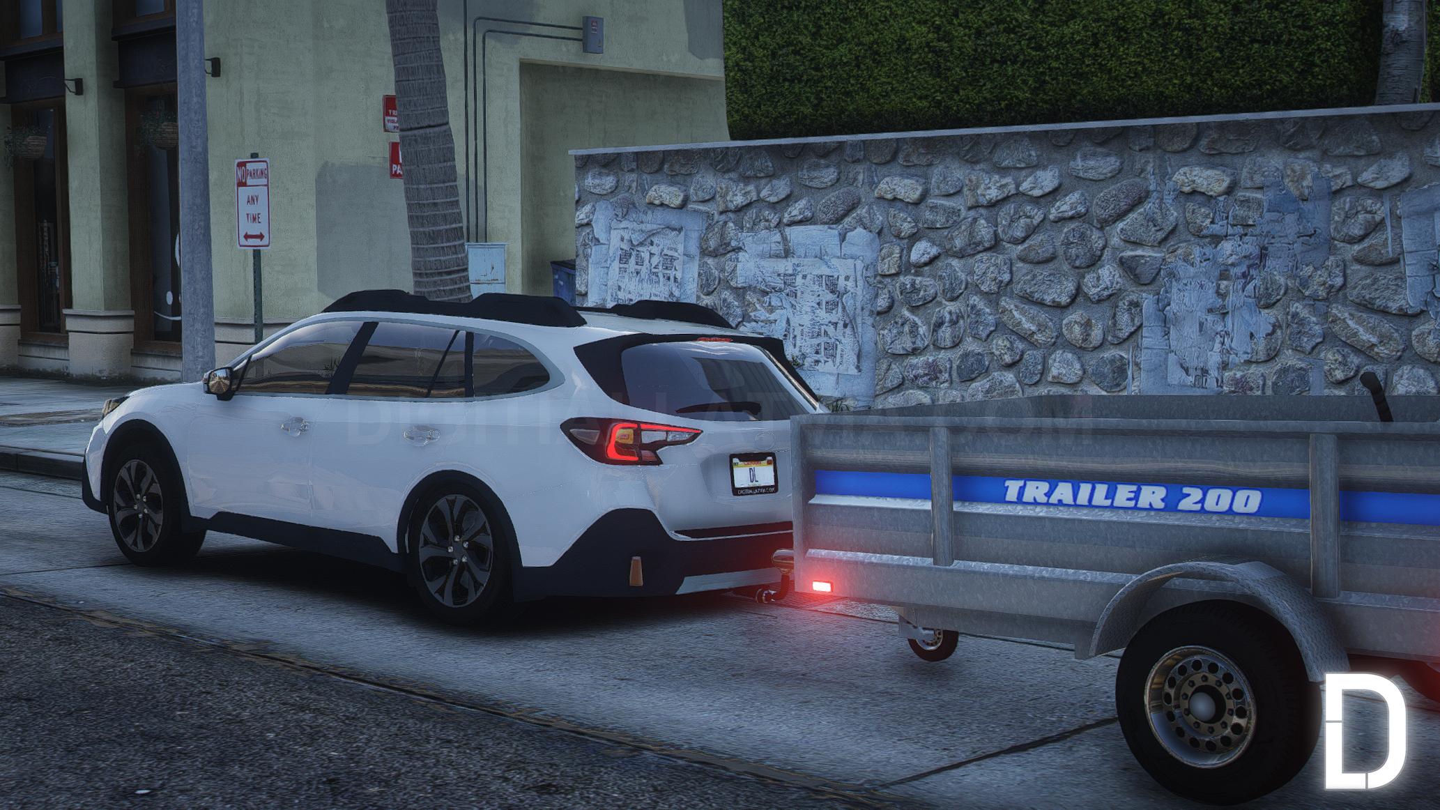 Subaru Outback 2020 | Debadged | Template - Image 7