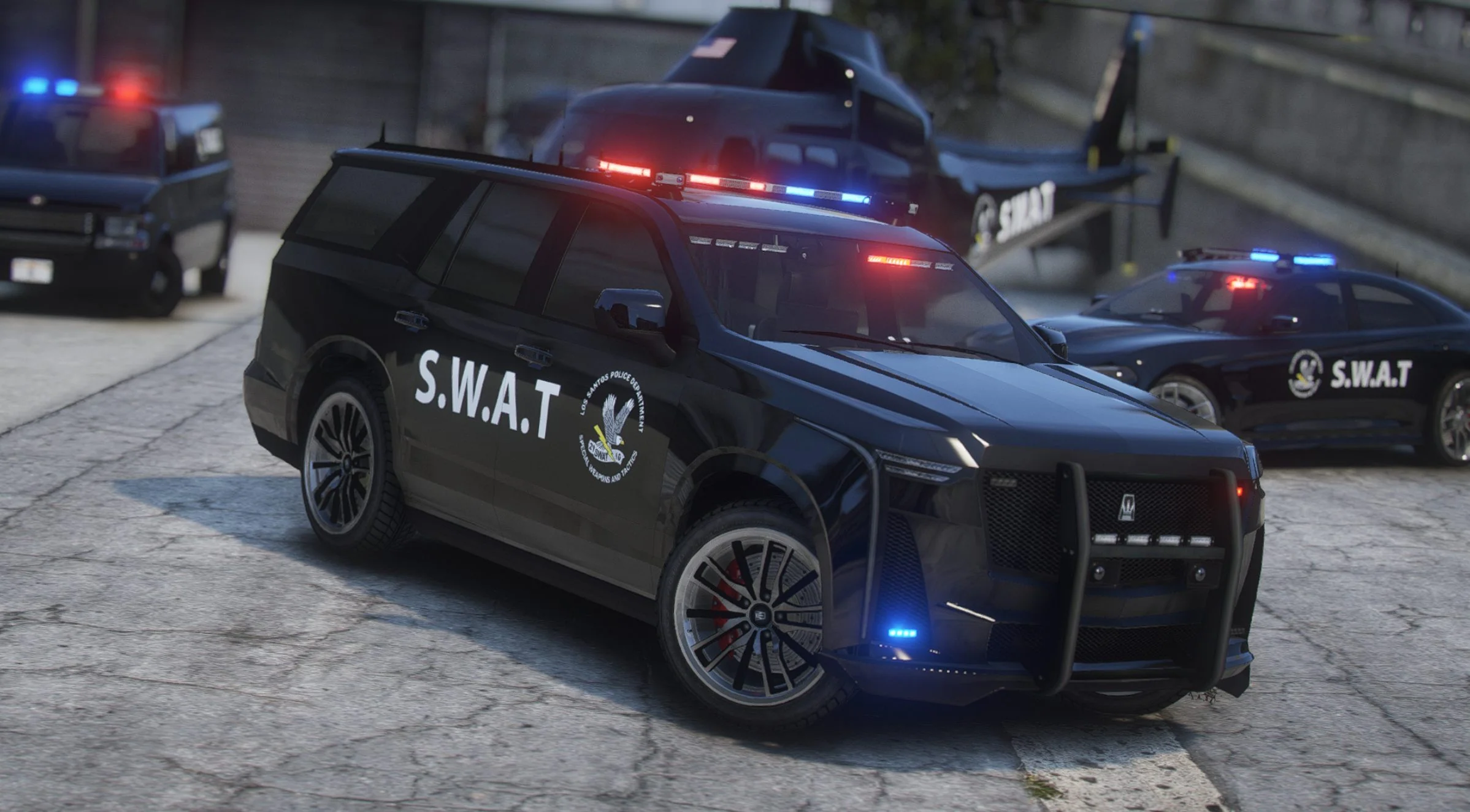 SWAT Vanilla 5 Car Pack | Templates - Image 4
