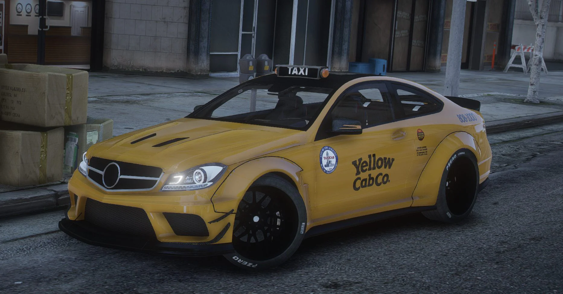 Taxi Car Pack: 5 CARS | Debadged | Templates - Image 5