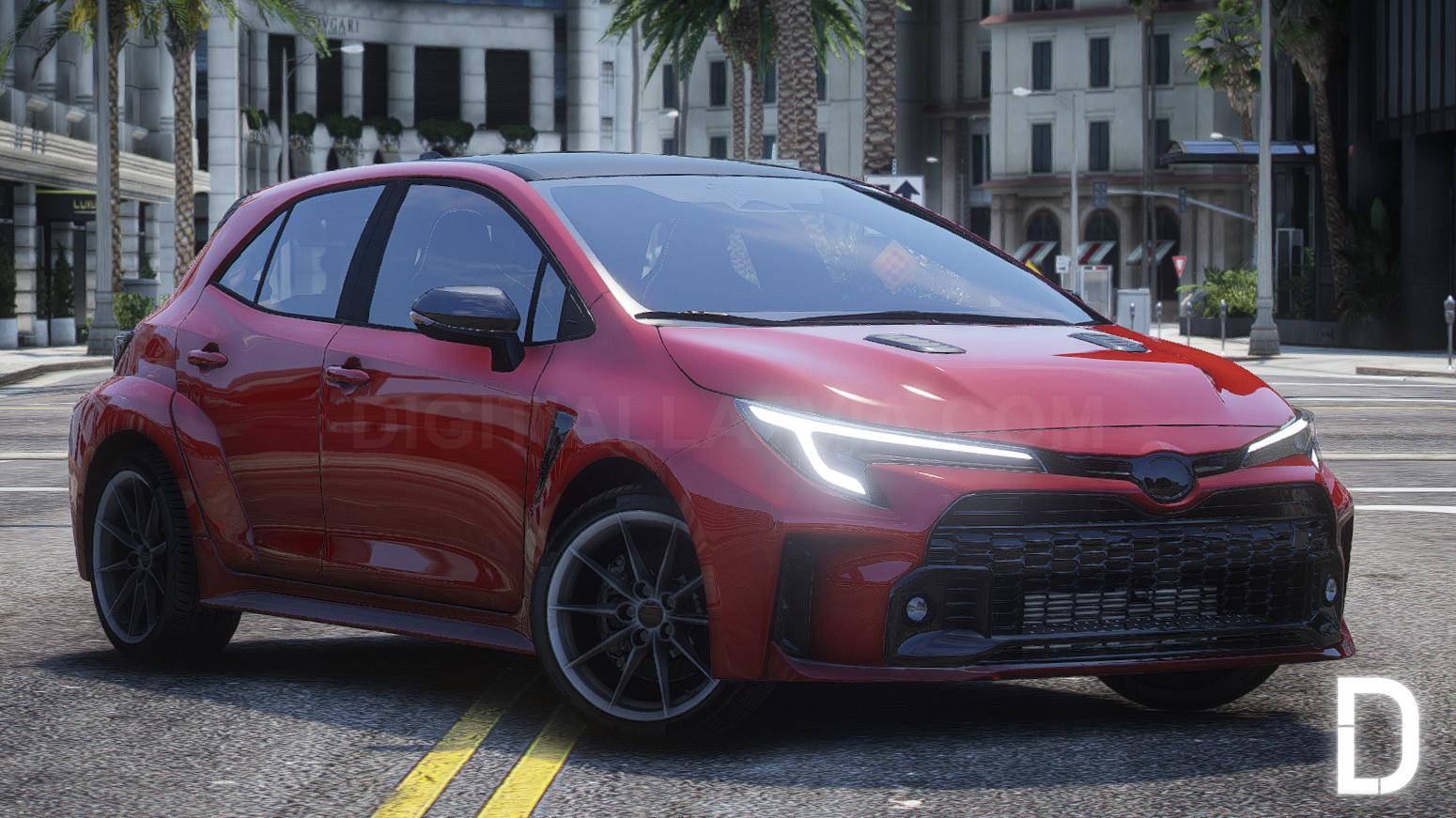 Toyota Corolla GR 2023 | Debadged | Tuning | Template