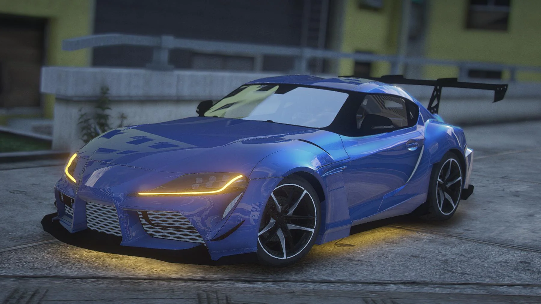 Toyota Supra Mk5 2020 | Debadged | Tuning | Template - Image 4