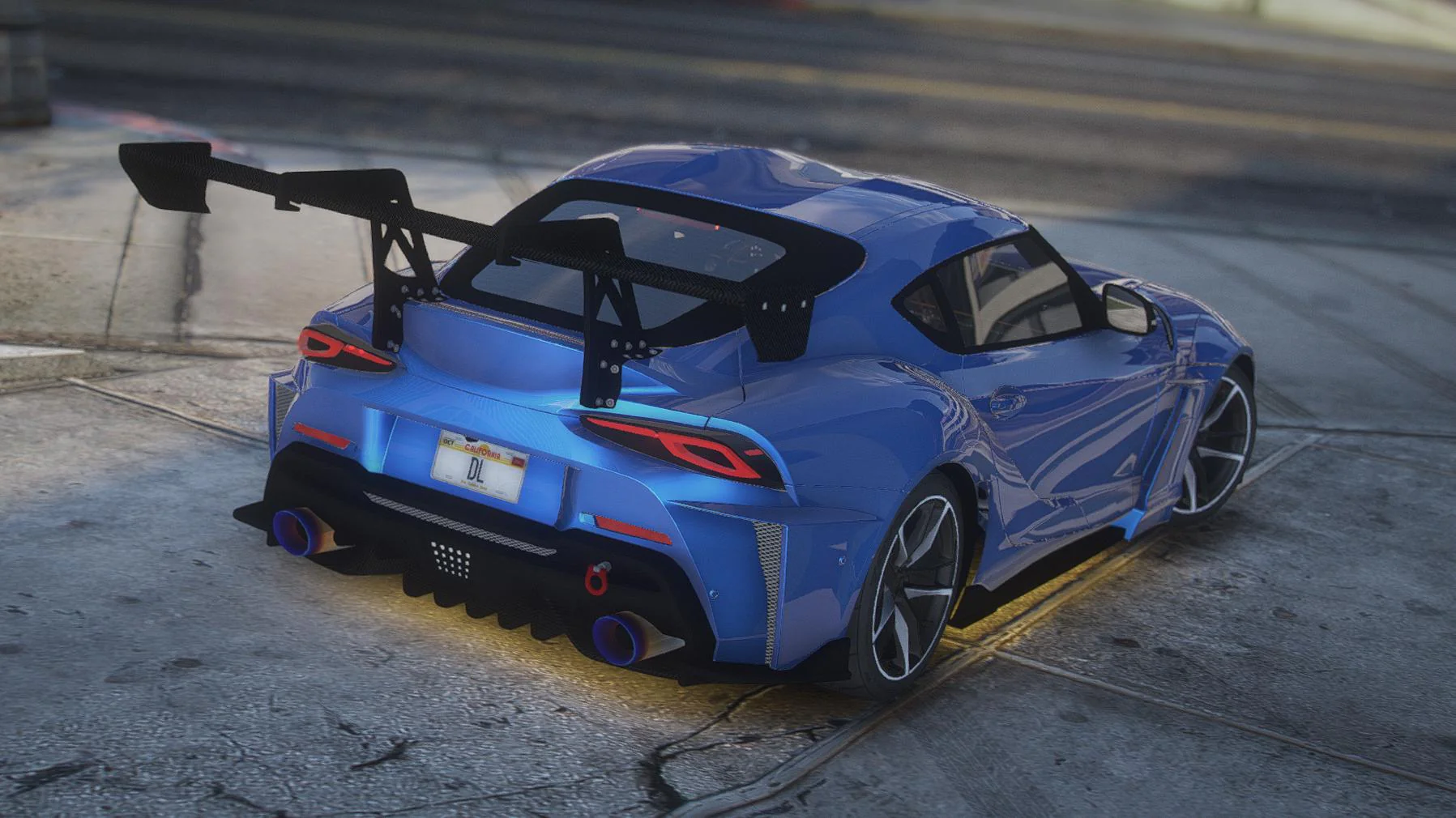Toyota Supra Mk5 2020 | Debadged | Tuning | Template - Image 5