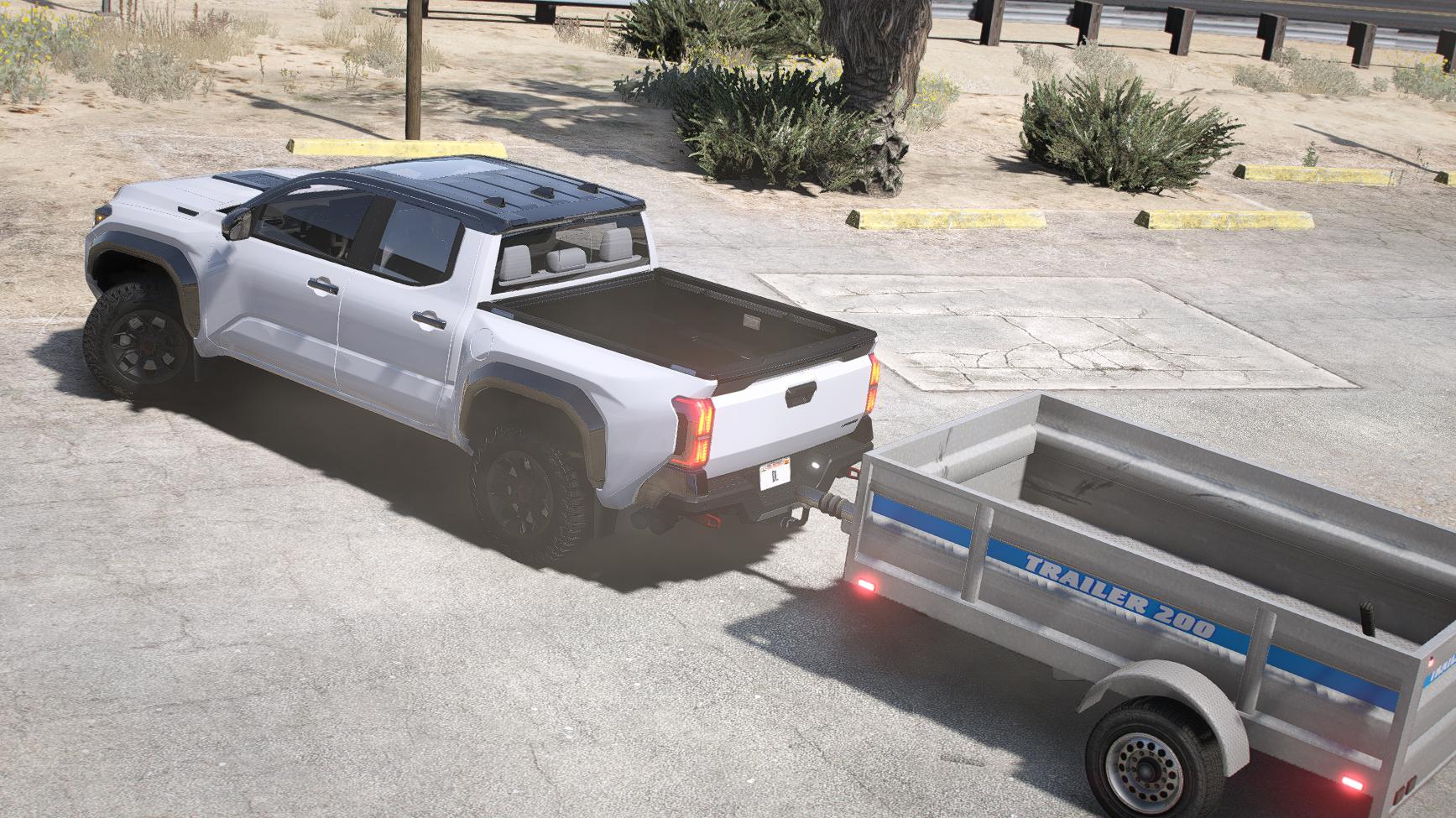 Toyota Tacoma 2024 | Debadged | Template - Image 5
