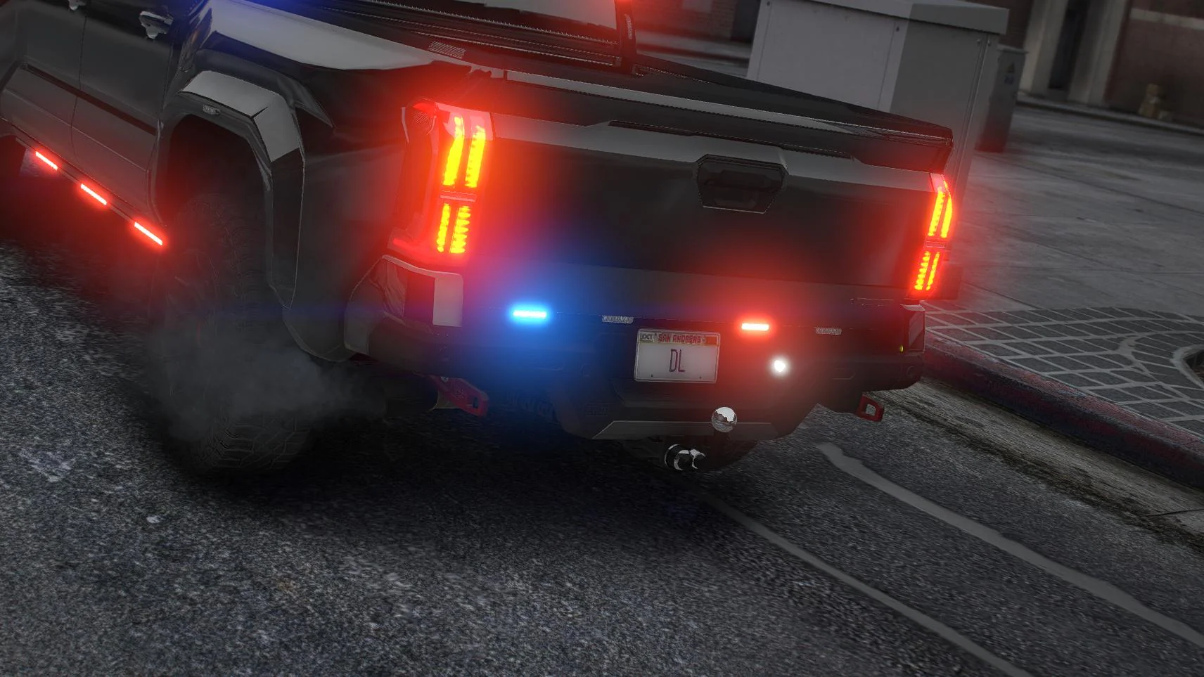 Toyota Tacoma 2024 Police Unmarked | Debadged | Template - Image 7