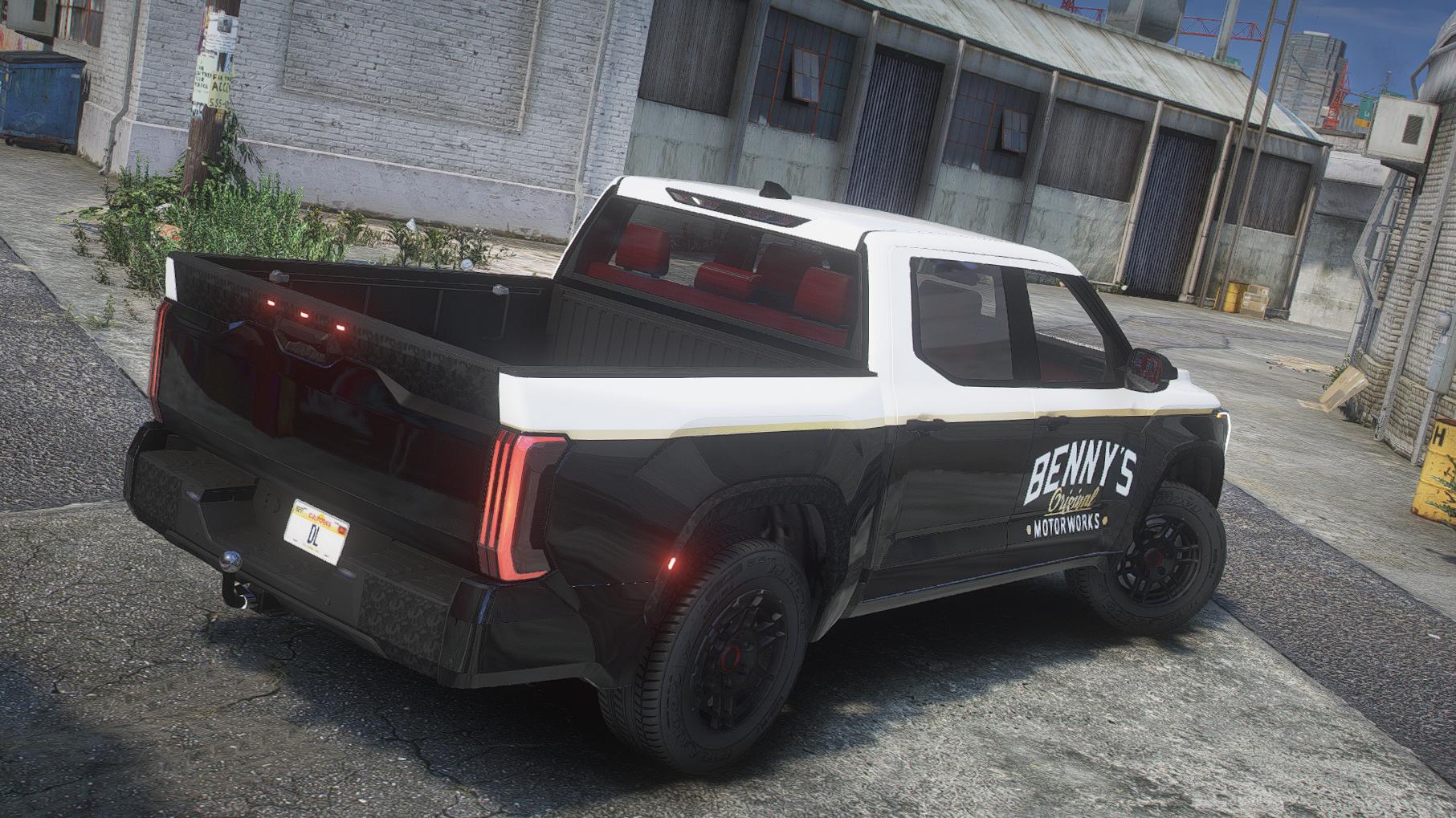 Toyota Tundra TRD Pro Bennys 2023 | Debadged | Template - Image 2