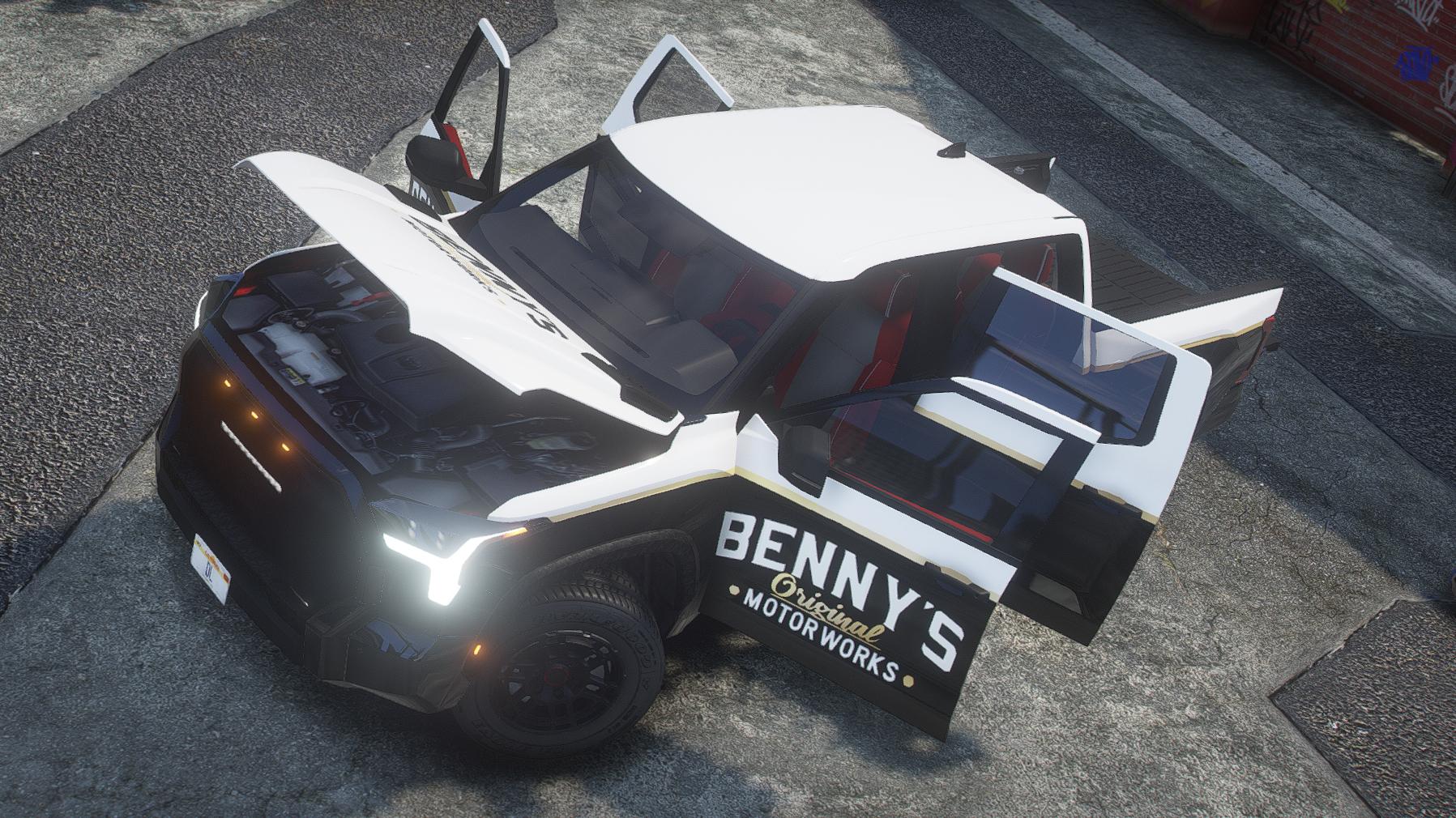 Toyota Tundra TRD Pro Bennys 2023 | Debadged | Template - Image 3