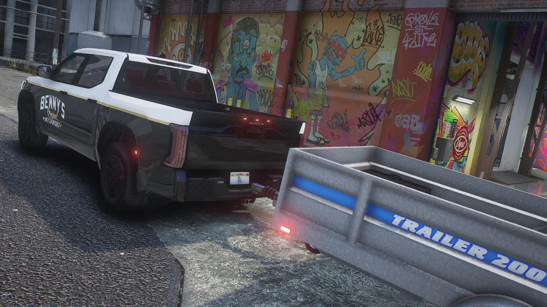 Toyota Tundra TRD Pro Bennys 2023 | Debadged | Template - Image 6