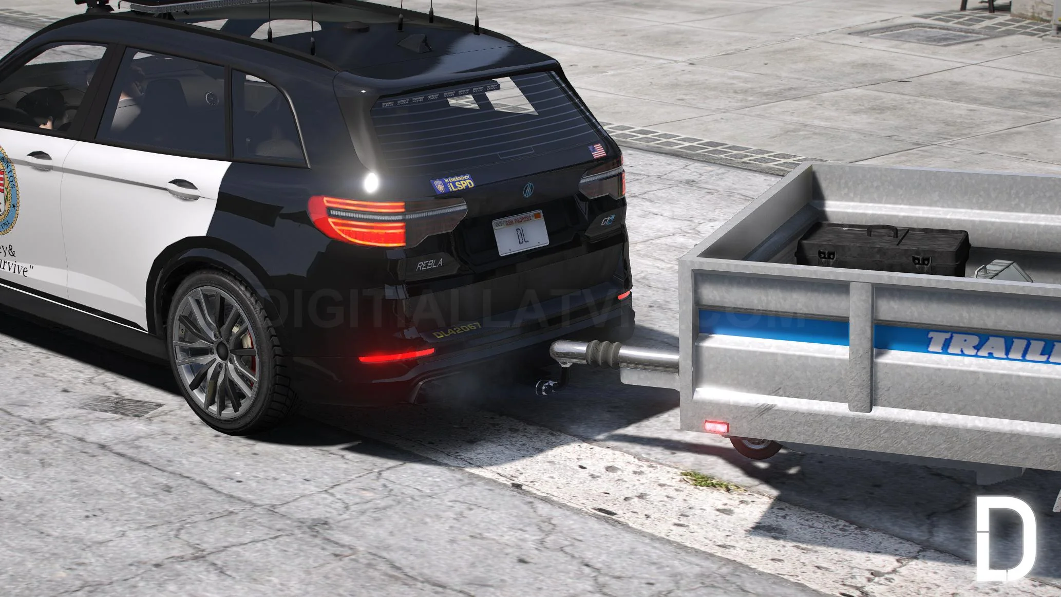 Ubermacht Rebla GTS Custom Police | Tuning | Template - Image 10