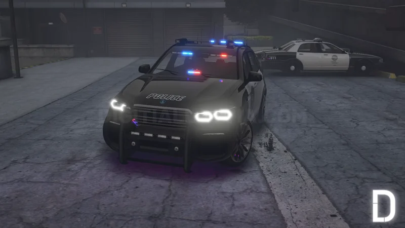 Ubermacht Rebla GTS Custom Police | Tuning | Template - Image 2