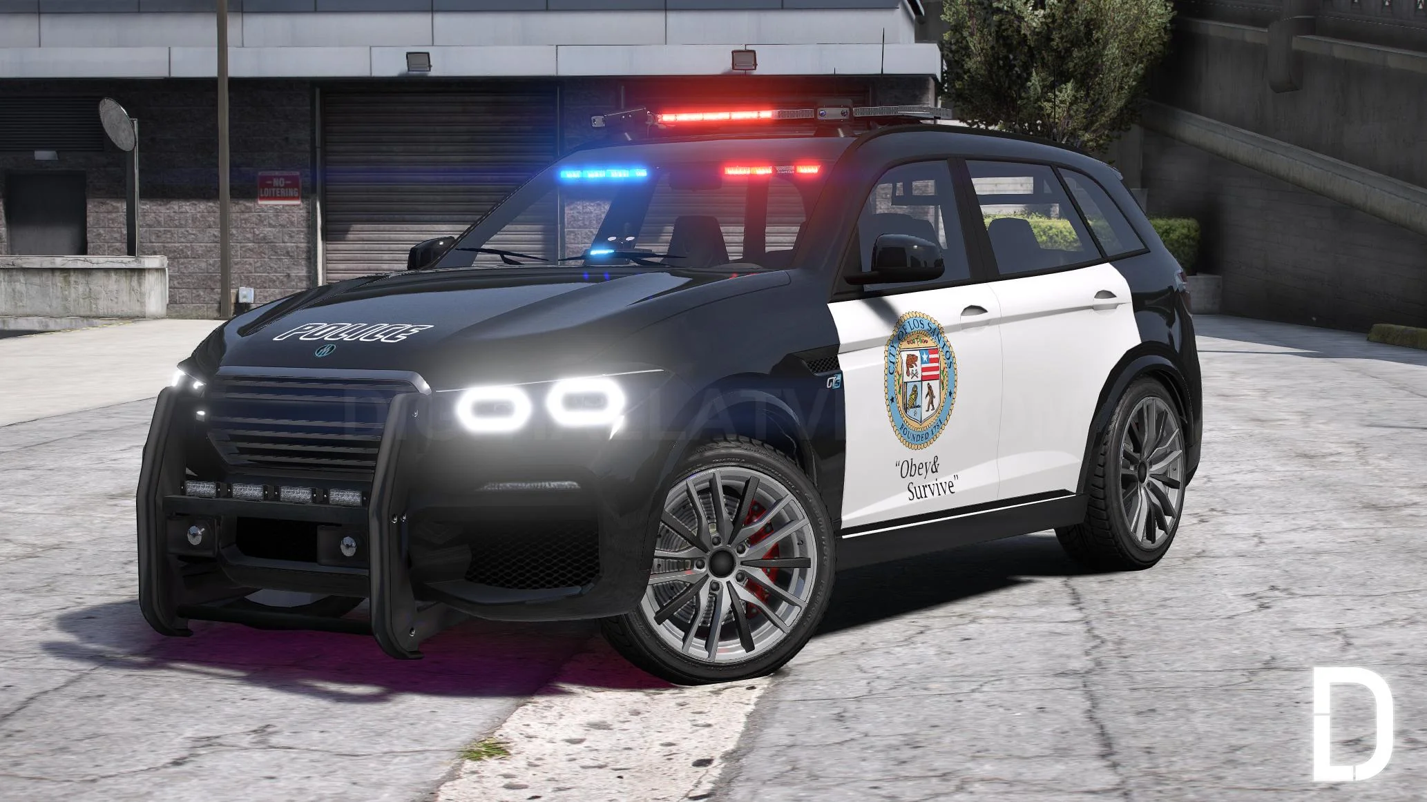 Ubermacht Rebla GTS Custom Police | Tuning | Template - Image 4