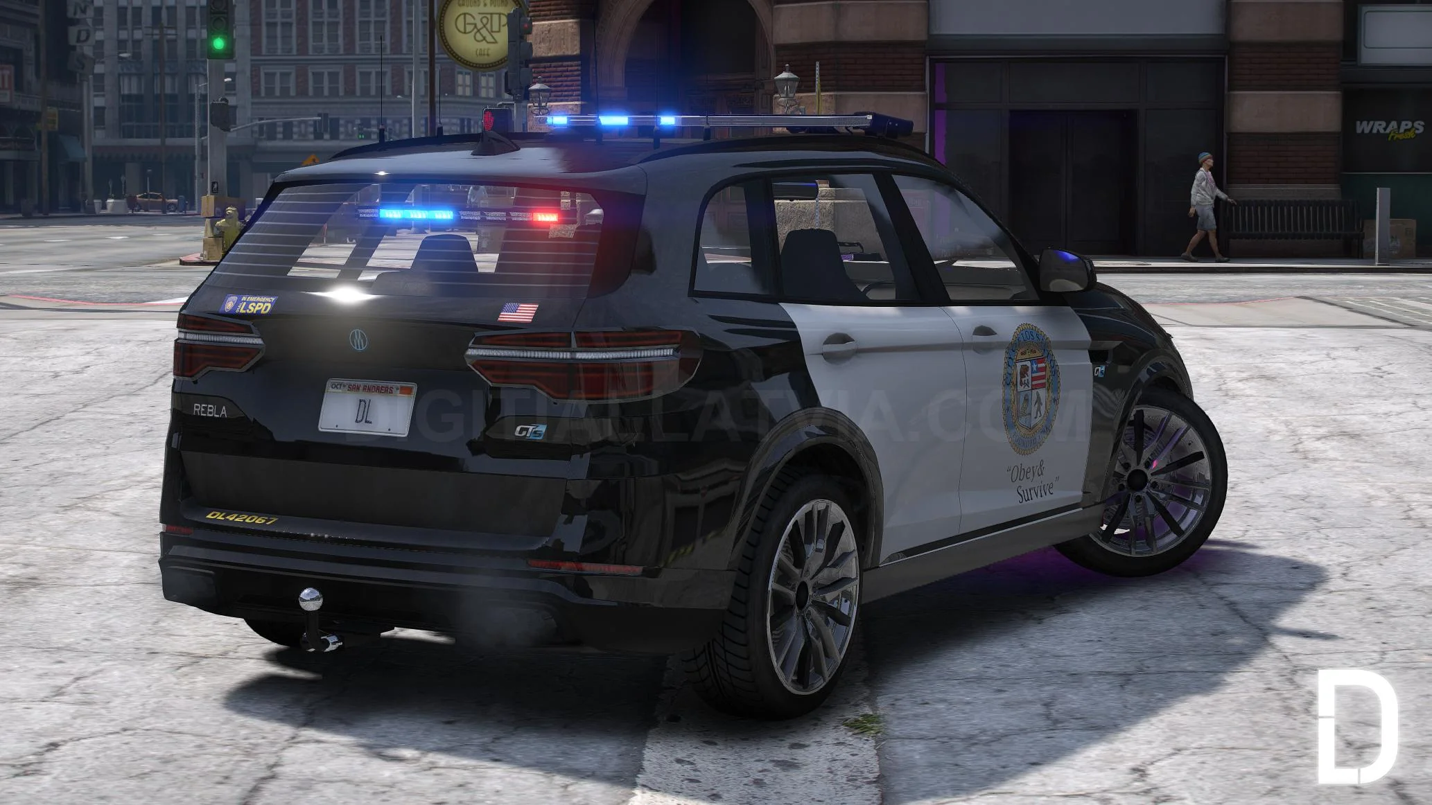 Ubermacht Rebla GTS Custom Police | Tuning | Template - Image 5