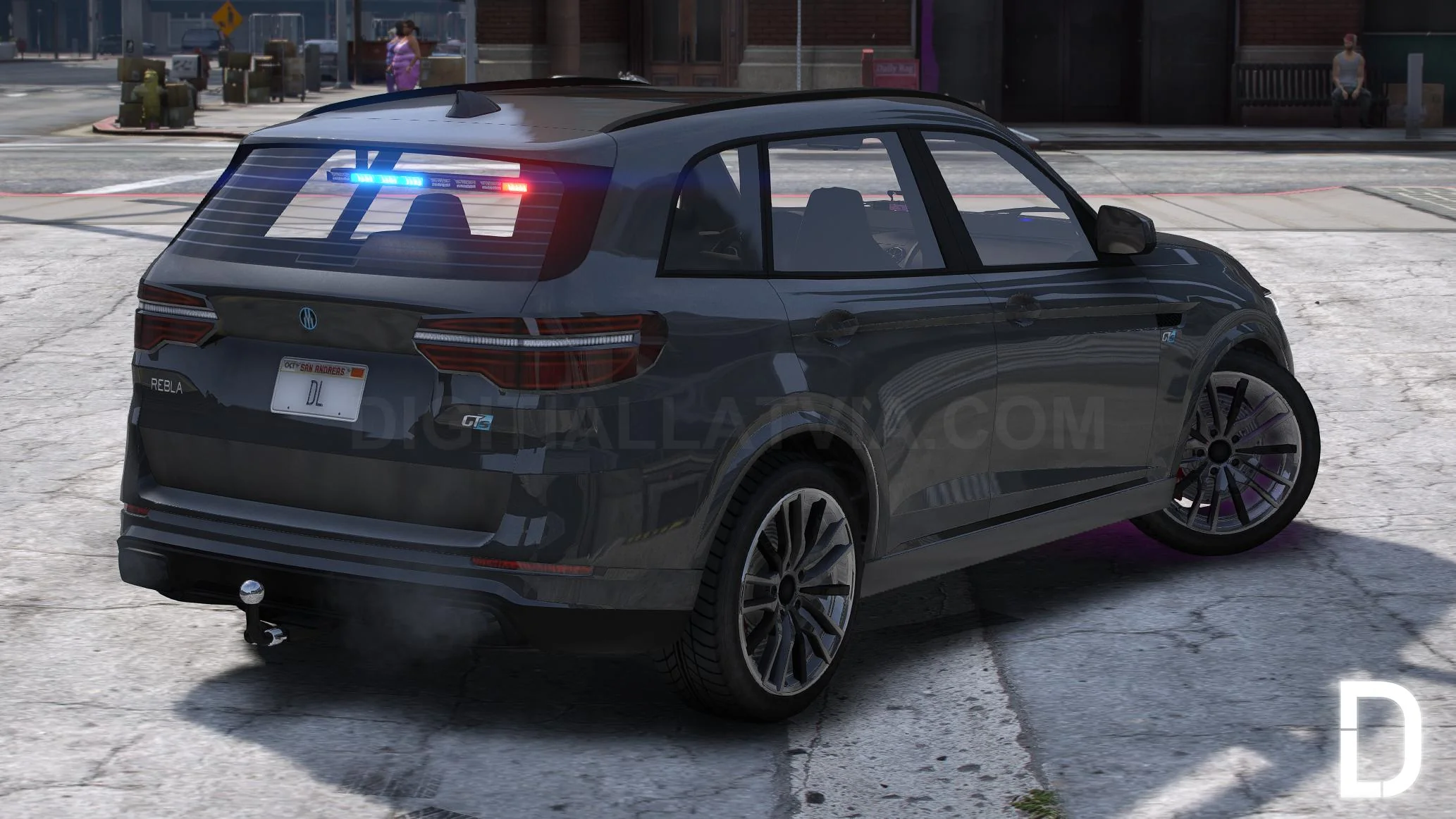 Ubermacht Rebla GTS Custom Police | Tuning | Template - Image 9