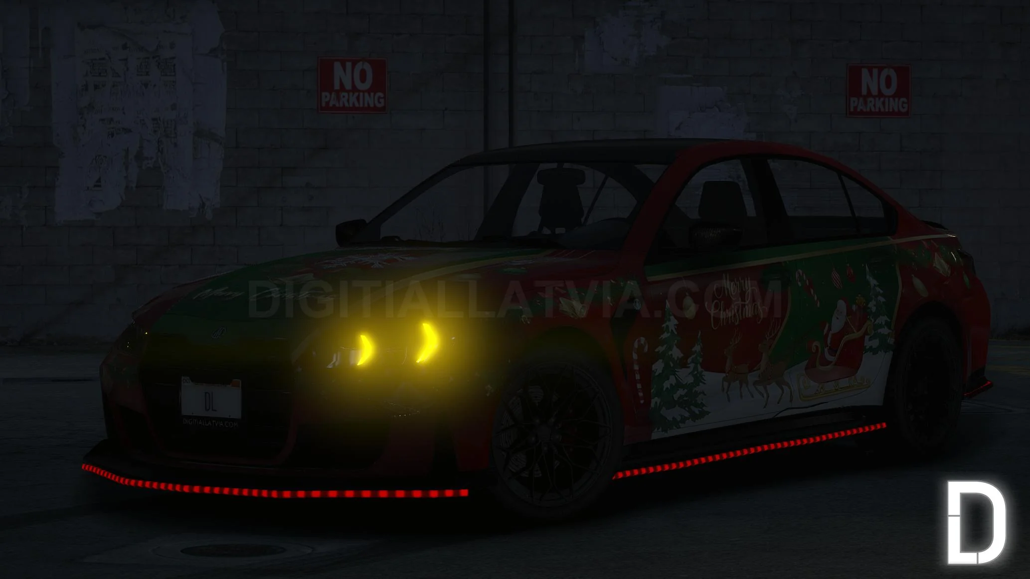 Ubermacht Sentinel GTS Christmas Custom | Tuning | Template - Image 10