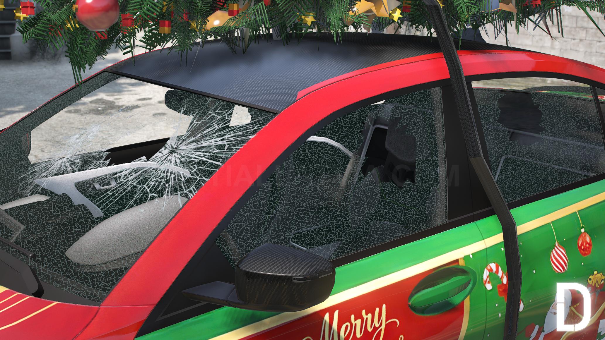 Ubermacht Sentinel GTS Christmas Custom | Tuning | Template - Image 13
