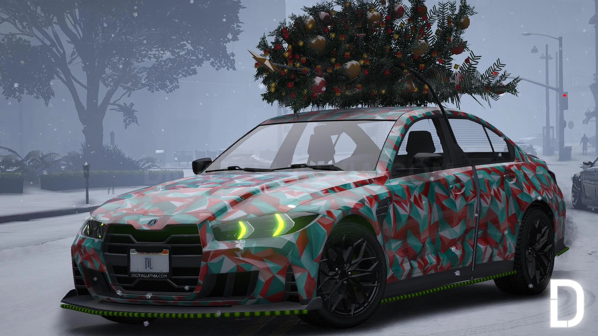 Ubermacht Sentinel GTS Christmas Custom | Tuning | Template - Image 5