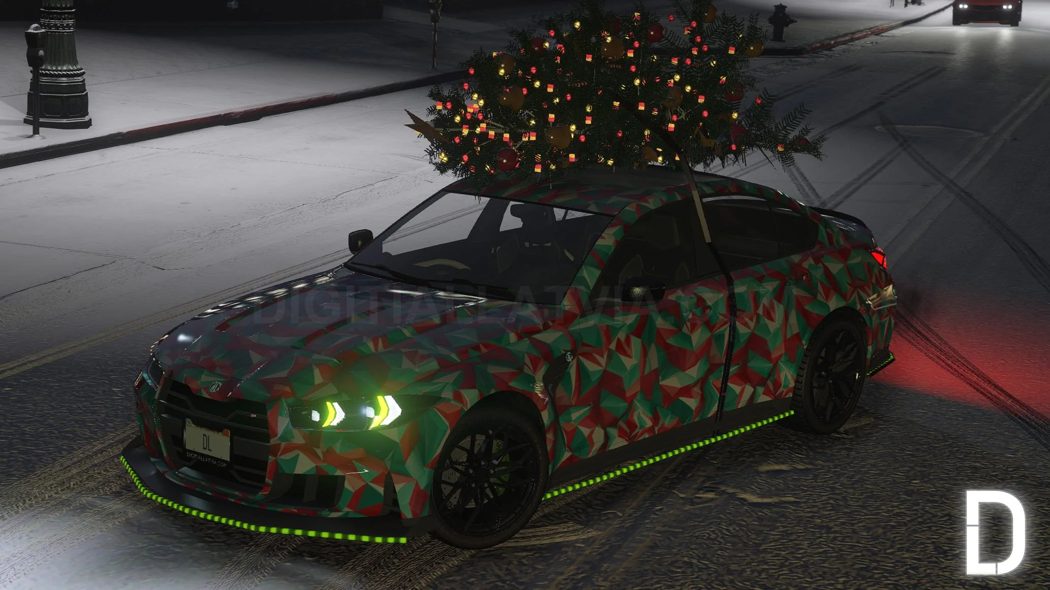 Ubermacht Sentinel GTS Christmas Custom | Tuning | Template - Image 8