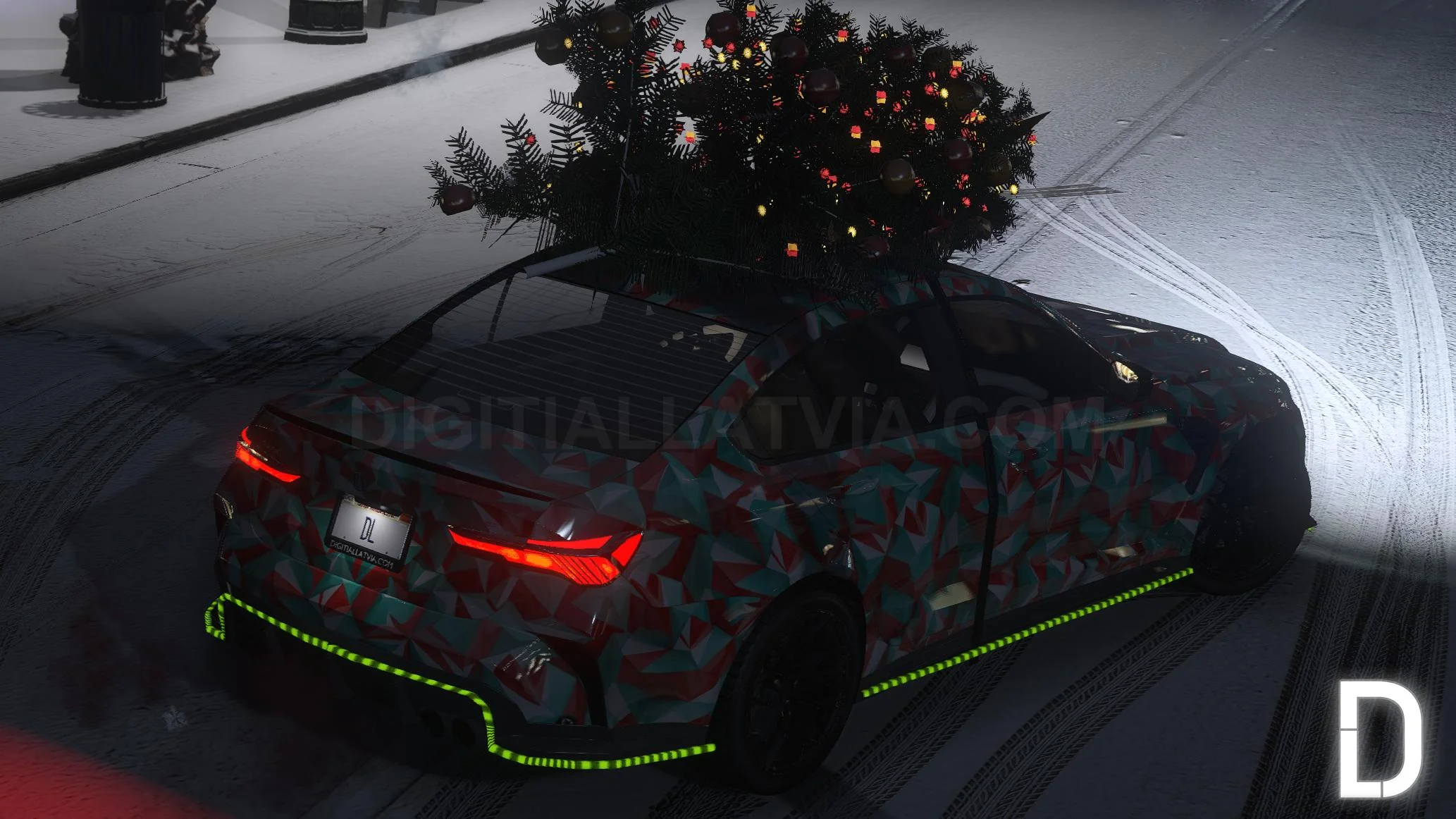 Ubermacht Sentinel GTS Christmas Custom | Tuning | Template - Image 9