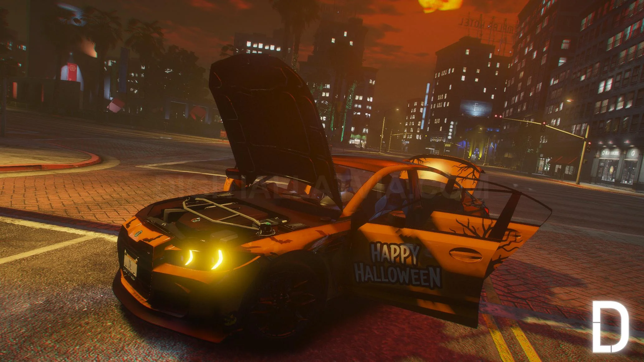 Ubermacht Sentinel GTS Halloween Custom | Tuning | Template - Image 3
