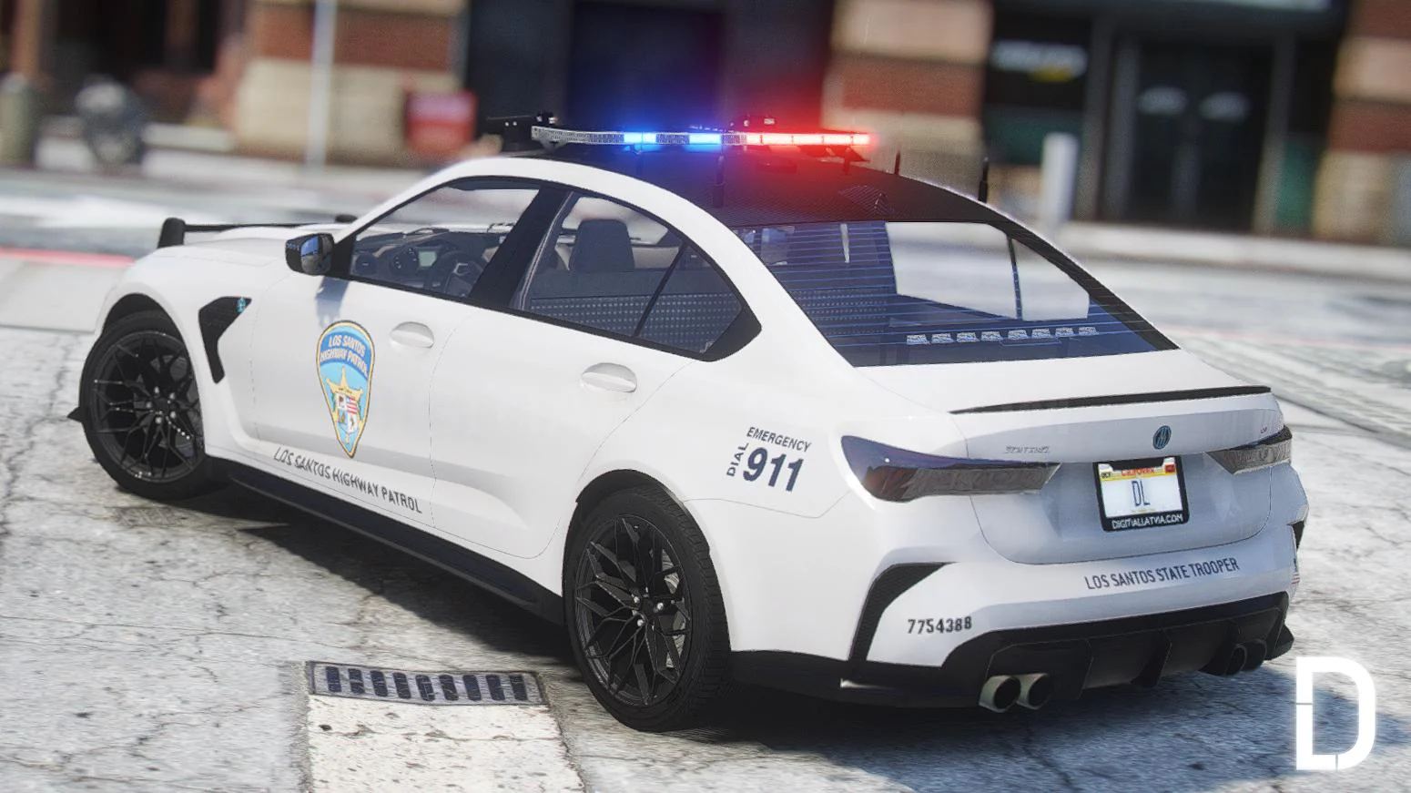 Ubermacht Sentinel GTS Police Custom | Tuning | Template - Image 2