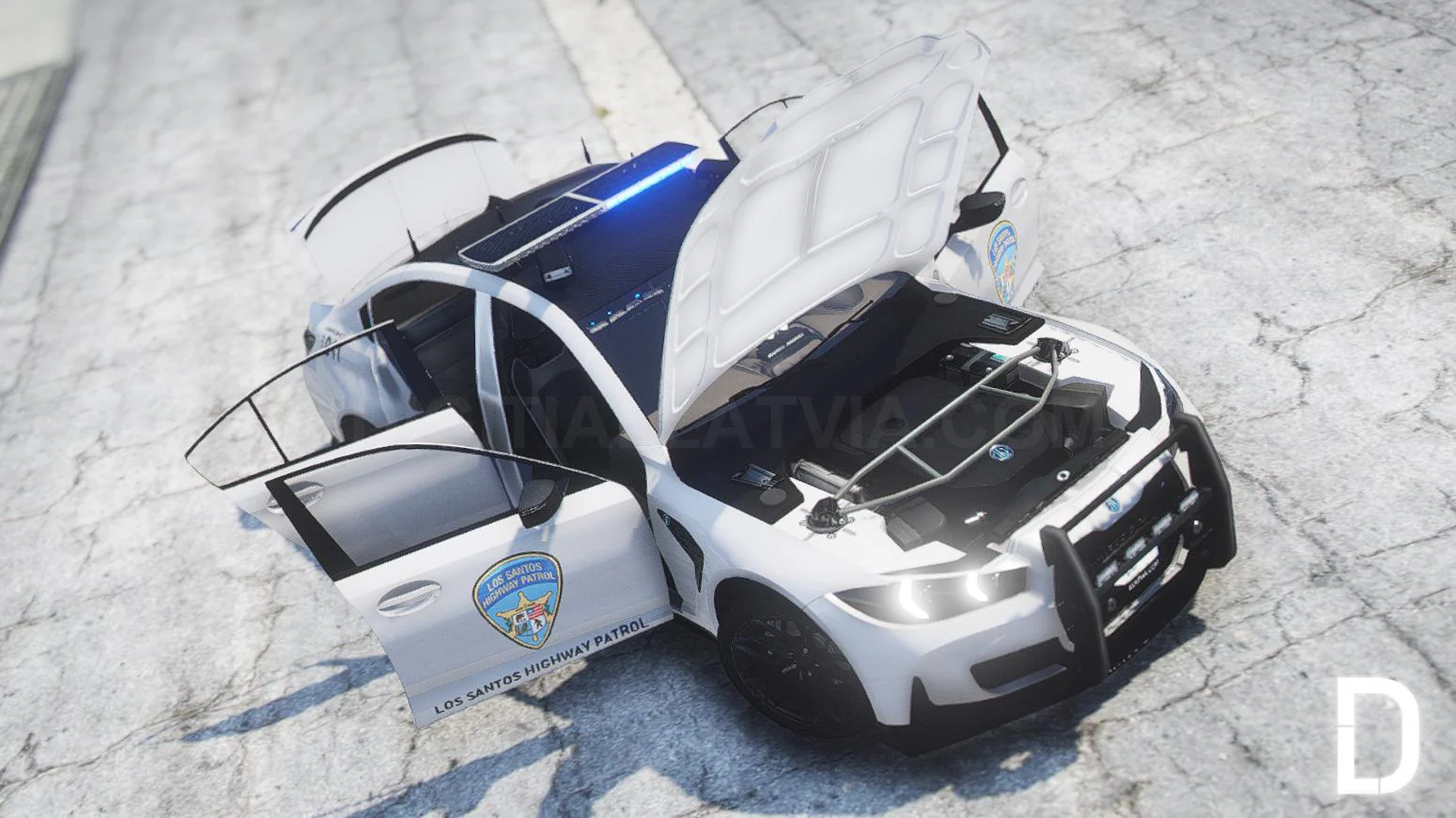Ubermacht Sentinel GTS Police Custom | Tuning | Template - Image 3