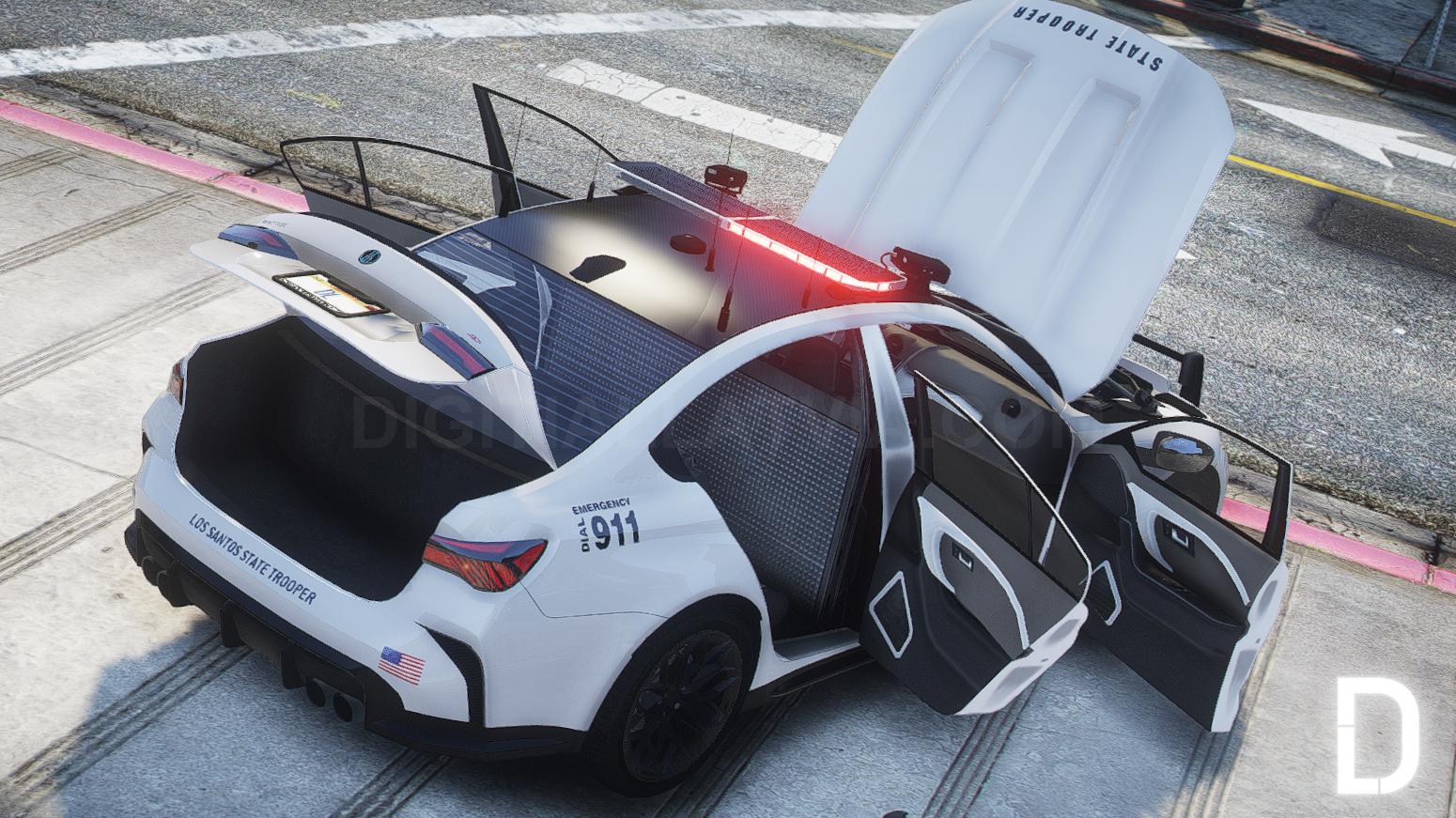 Ubermacht Sentinel GTS Police Custom | Tuning | Template - Image 5