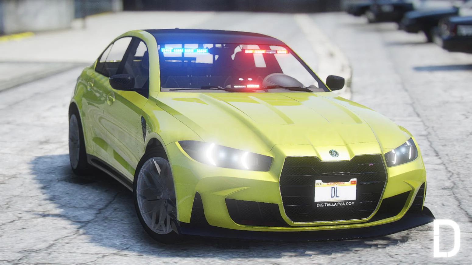 Ubermacht Sentinel GTS Police Custom | Tuning | Template - Image 6
