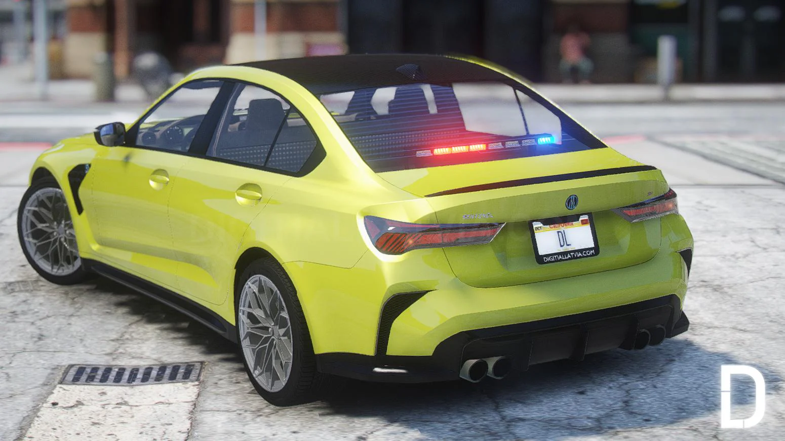 Ubermacht Sentinel GTS Police Custom | Tuning | Template - Image 7