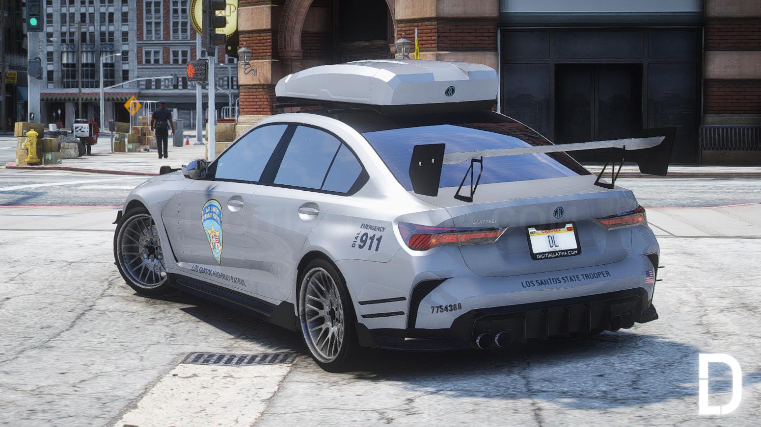 Ubermacht Sentinel GTS Police Custom | Tuning | Template - Image 9
