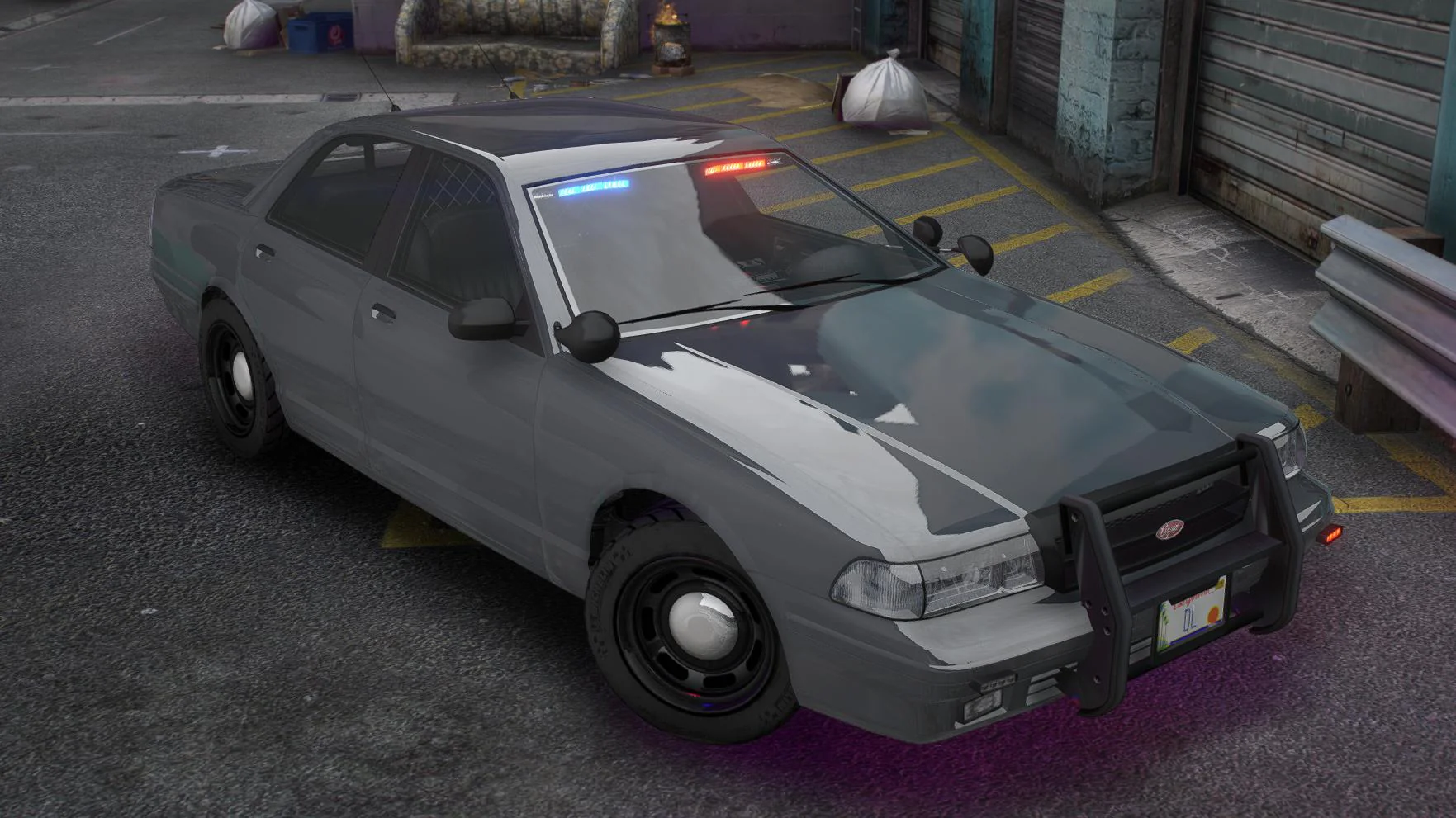 Vapid Police Cruiser Unmarked | Template - Image 3