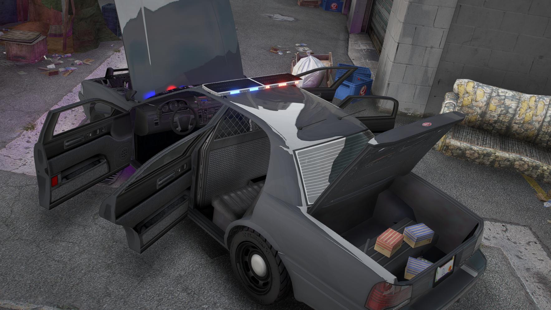 Vapid Police Cruiser Unmarked | Template - Image 5