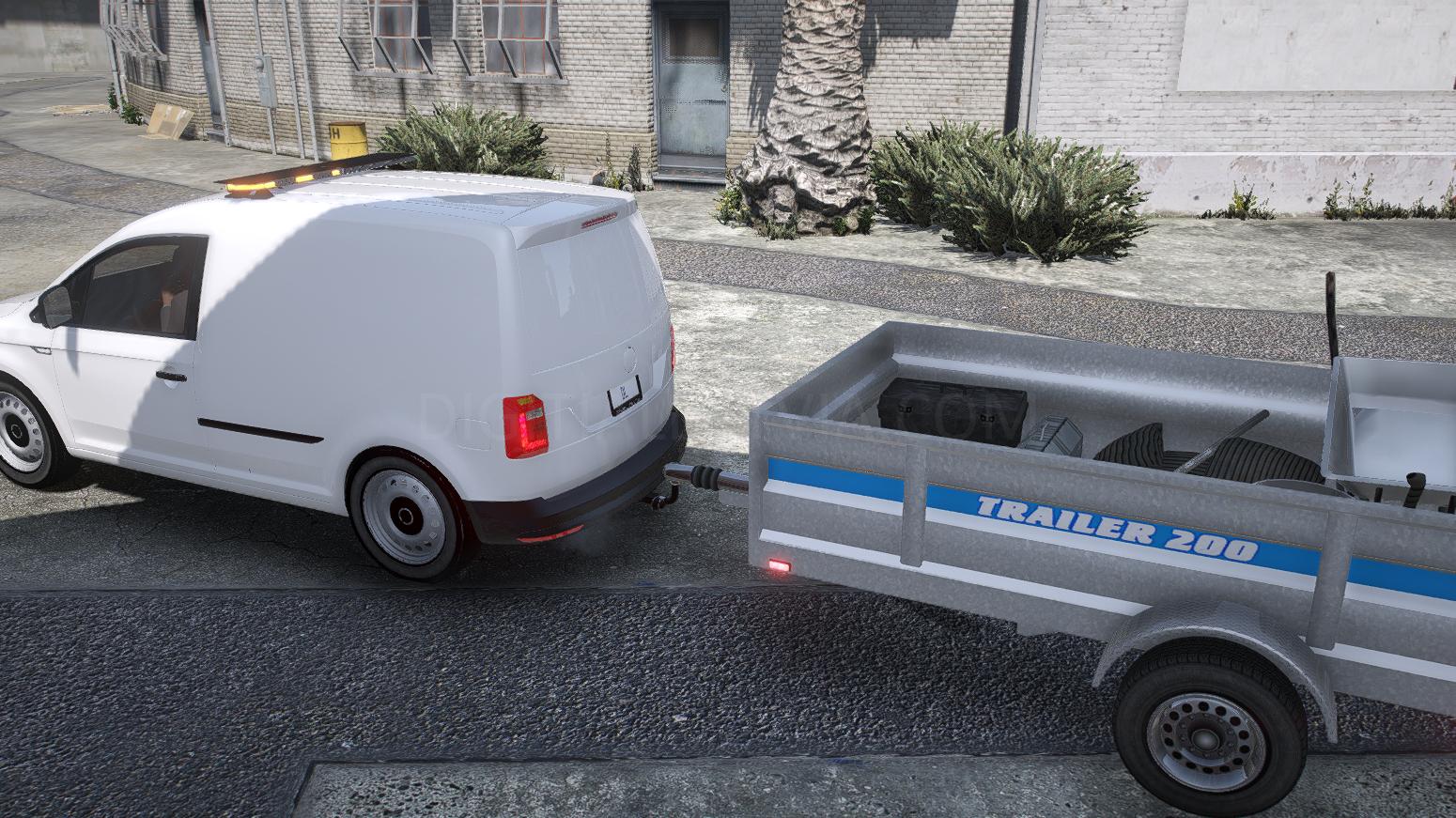 Volkswagen Caddy Bennys | Debadged | Template - Image 4
