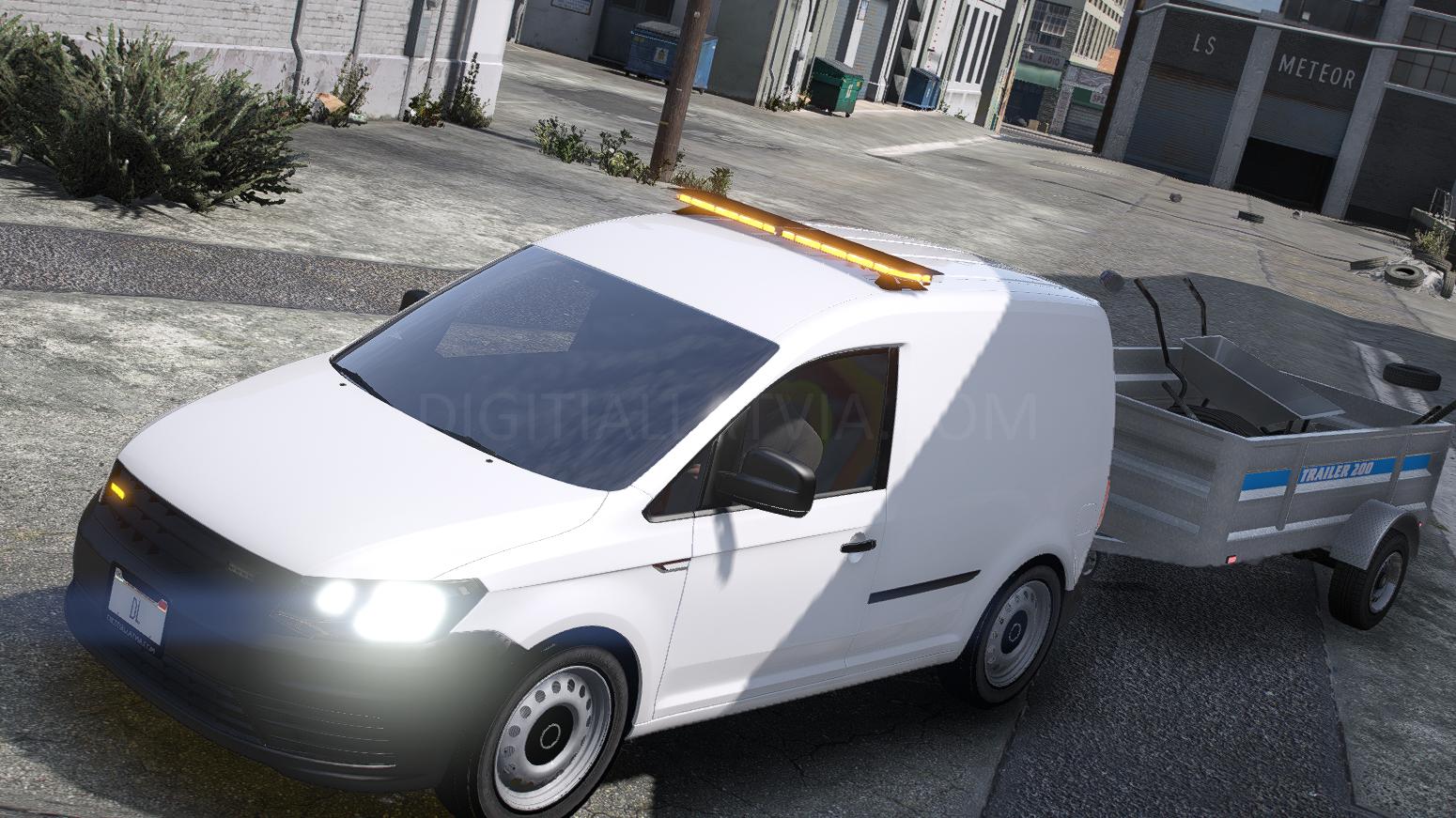 Volkswagen Caddy Bennys | Debadged | Template - Image 5