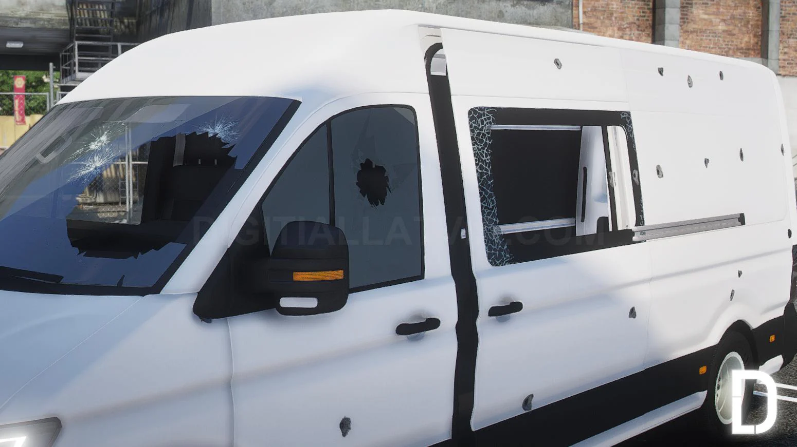 Volkswagen Crafter 2022 | Debadged | Template - Image 11