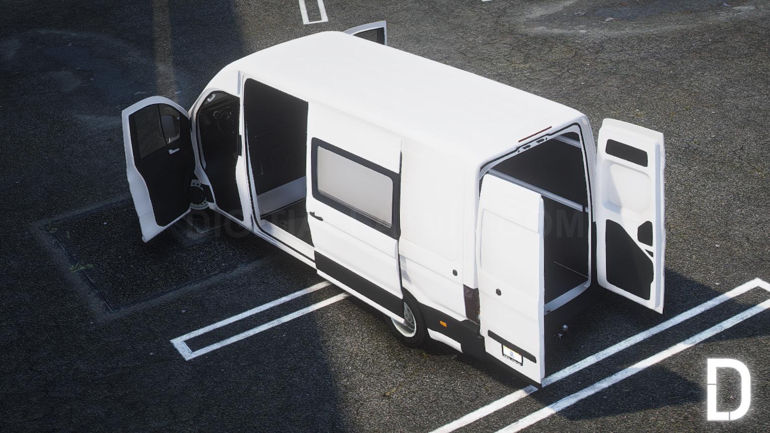 Volkswagen Crafter 2022 | Debadged | Template - Image 3