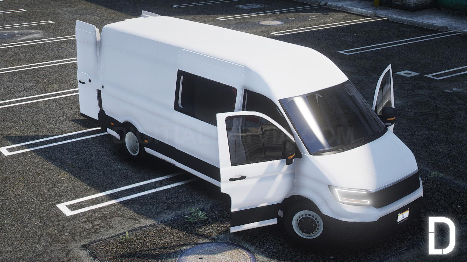 Volkswagen Crafter 2022 | Debadged | Template - Image 6