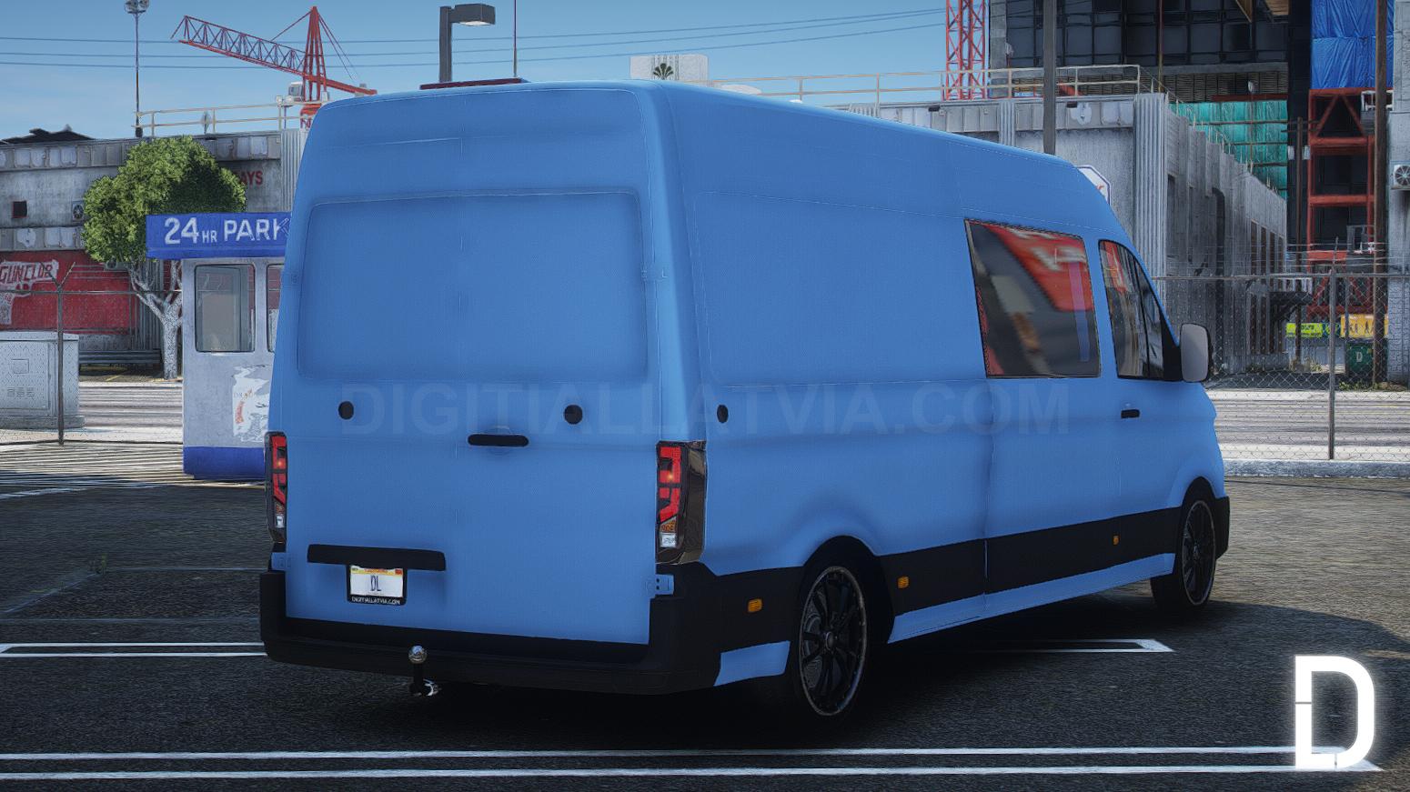 Volkswagen Crafter 2022 | Debadged | Template - Image 8