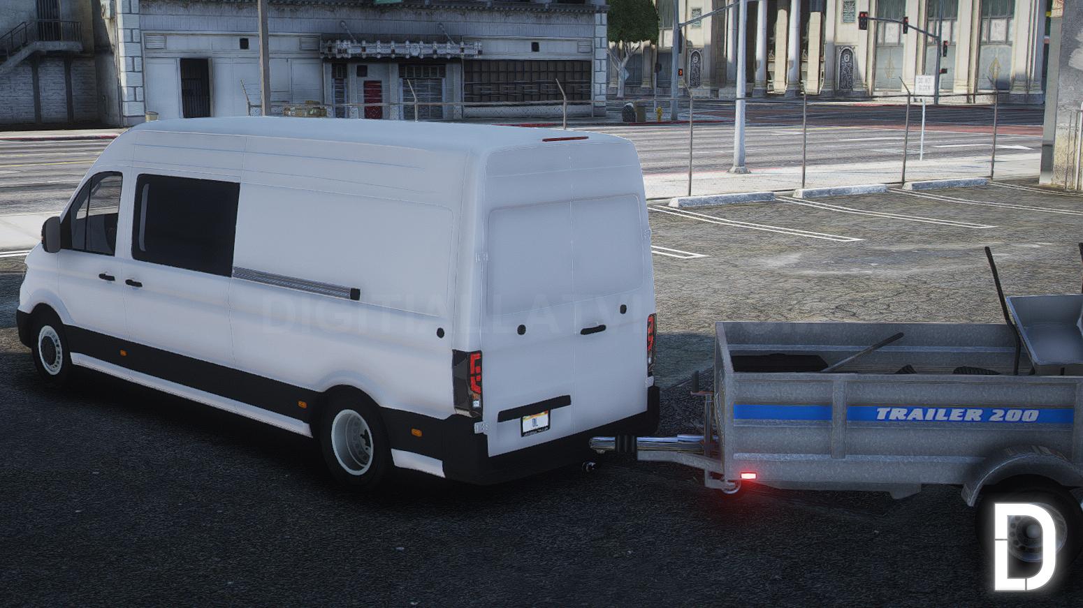 Volkswagen Crafter 2022 | Debadged | Template - Image 9