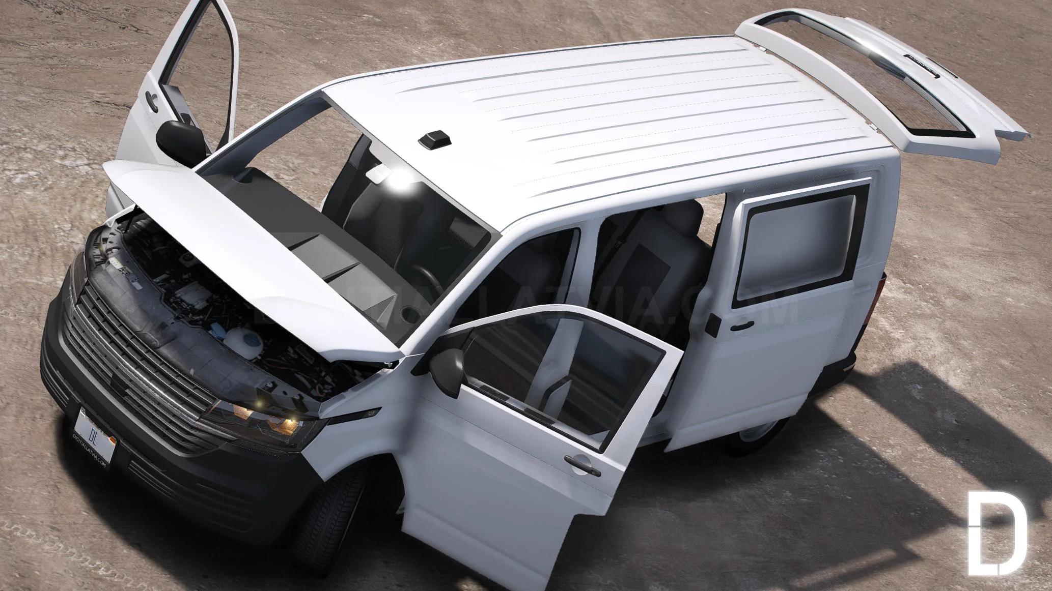Volkswagen Transporter T6 | Debadged - Image 3
